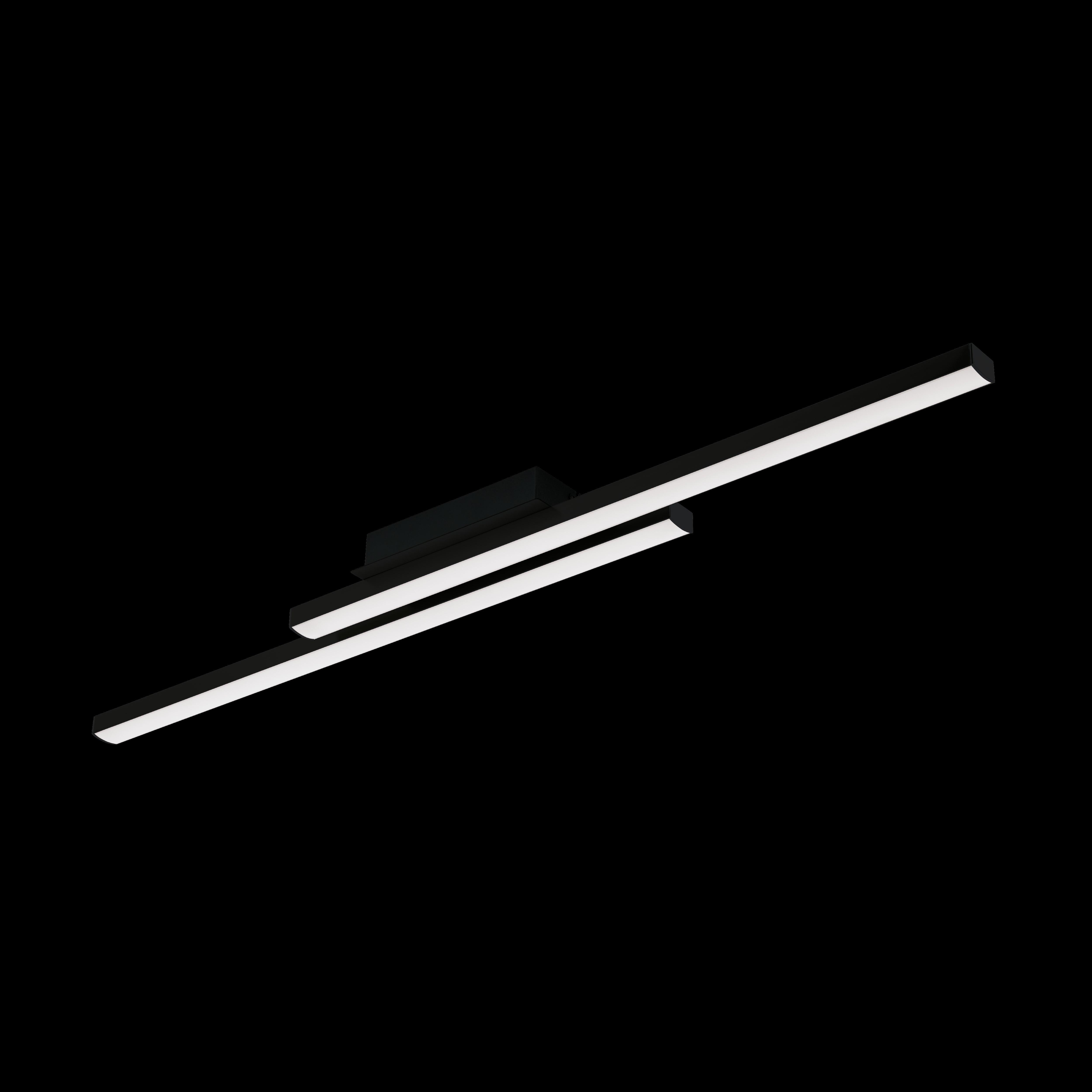 eglo connect fraioli z smart led black flush ceiling light
