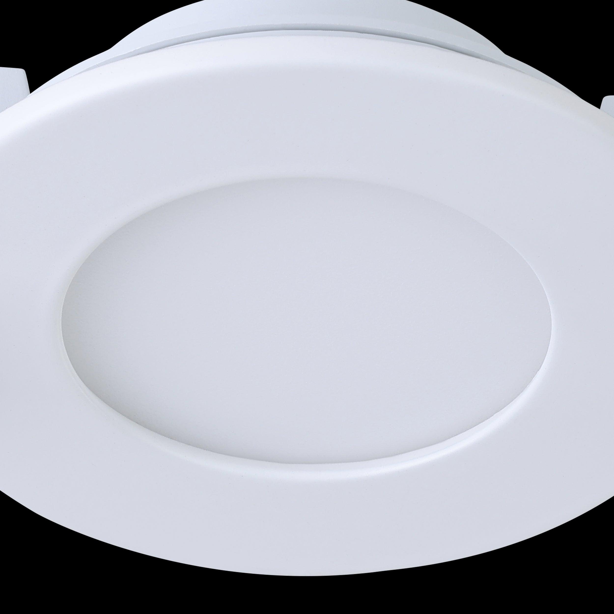 eglo fueva z set of 3 white smart led recessed ceiling lights hallway lighting