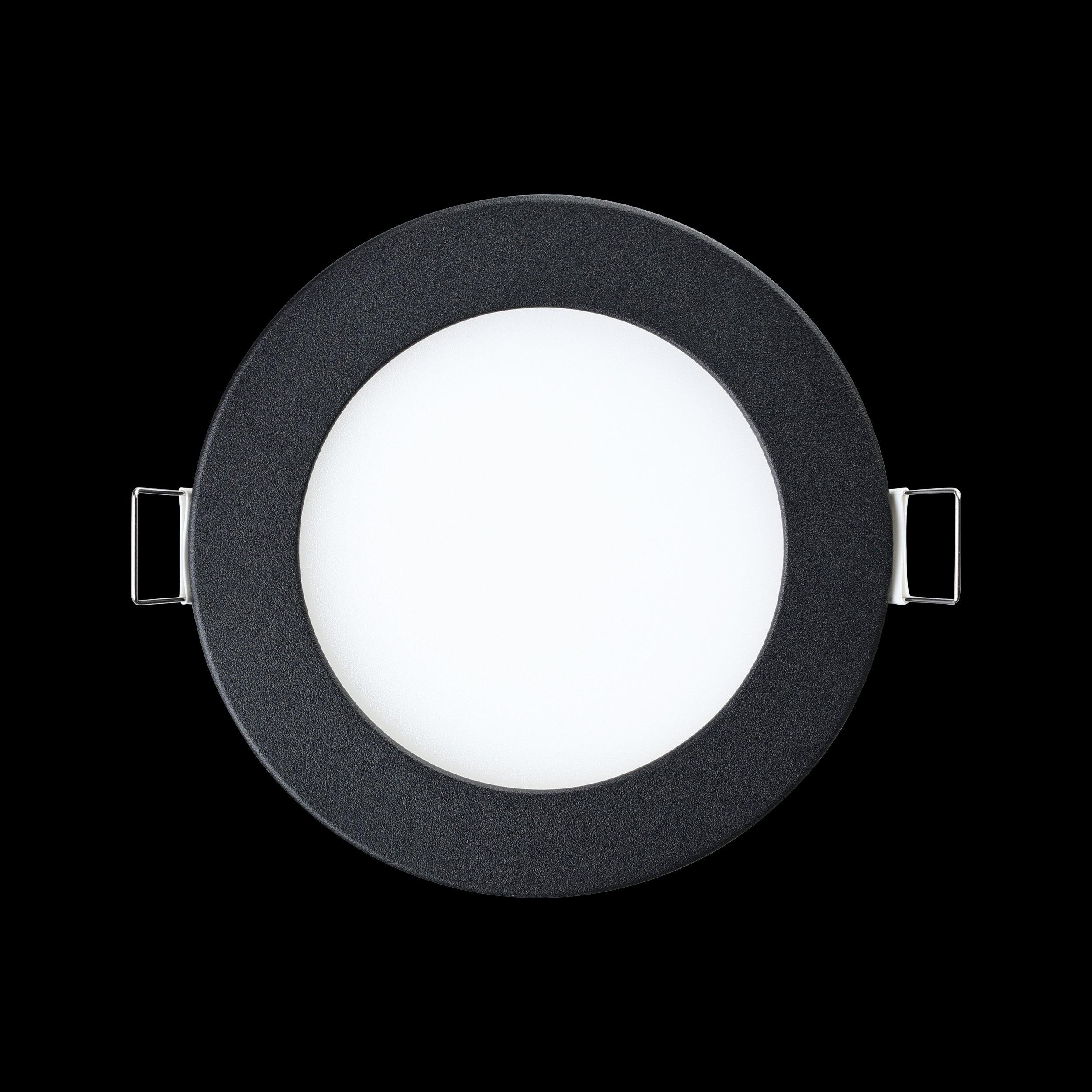 eglo fueva z smart led black recessed ceiling light 1 kitchen lighting