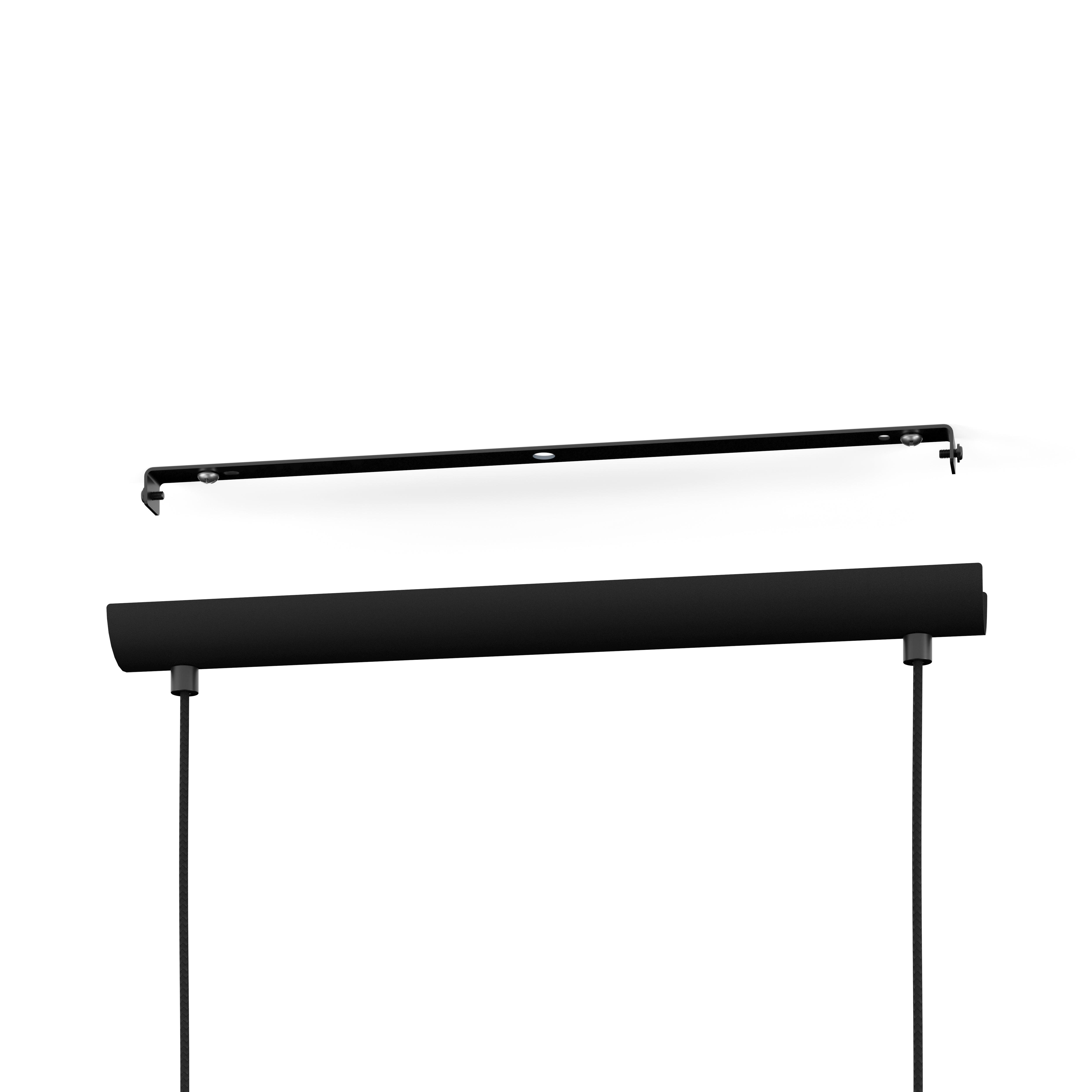 eglo lurone black gold ceiling pendant Kitchen Lighting Close Up