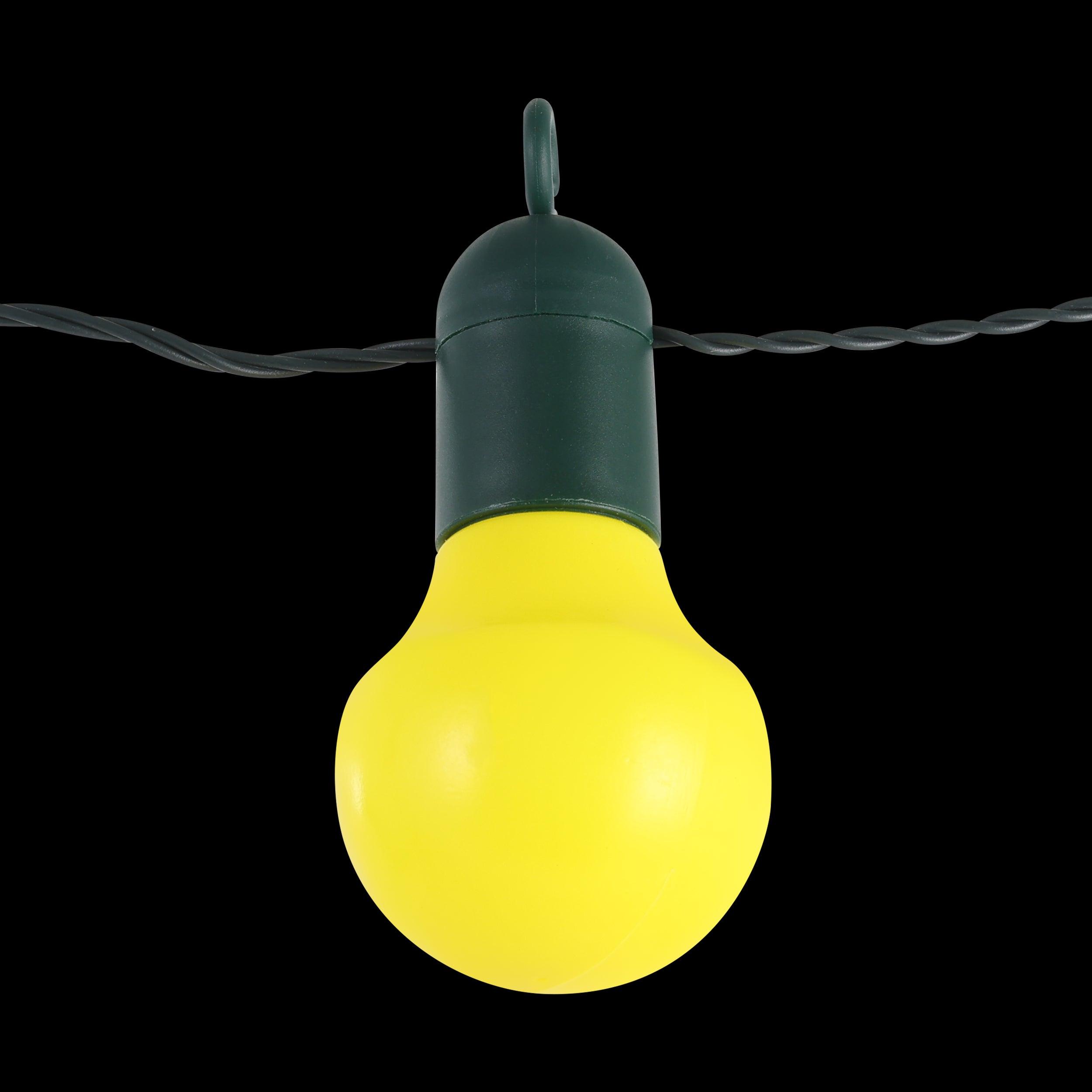 eglo frosolone multi coloured 20 light outdoor festoon set ip44 kitchen lighting