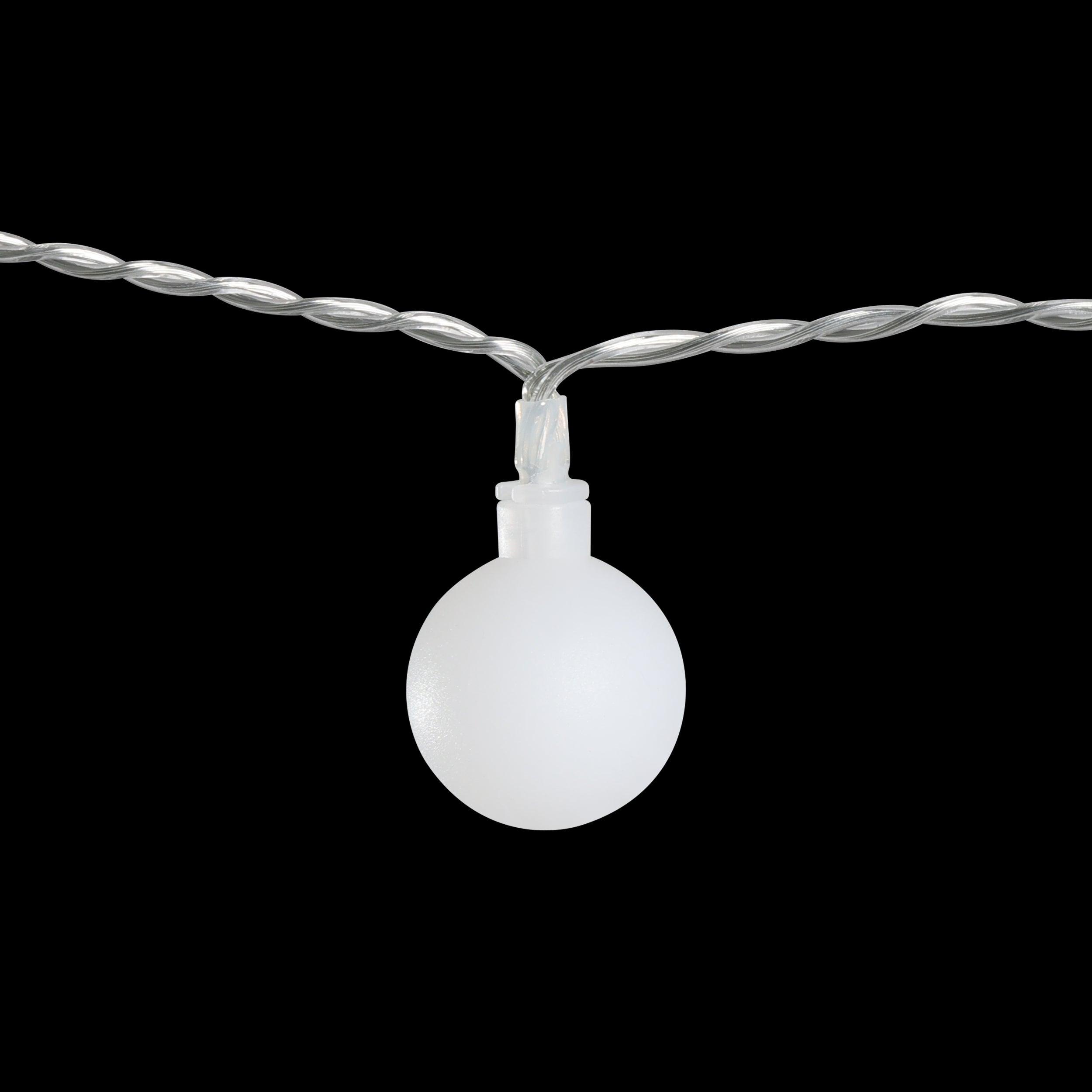 eglo libisa 50 light white bulb festoon outdoor party set ip44 kitchen lighting