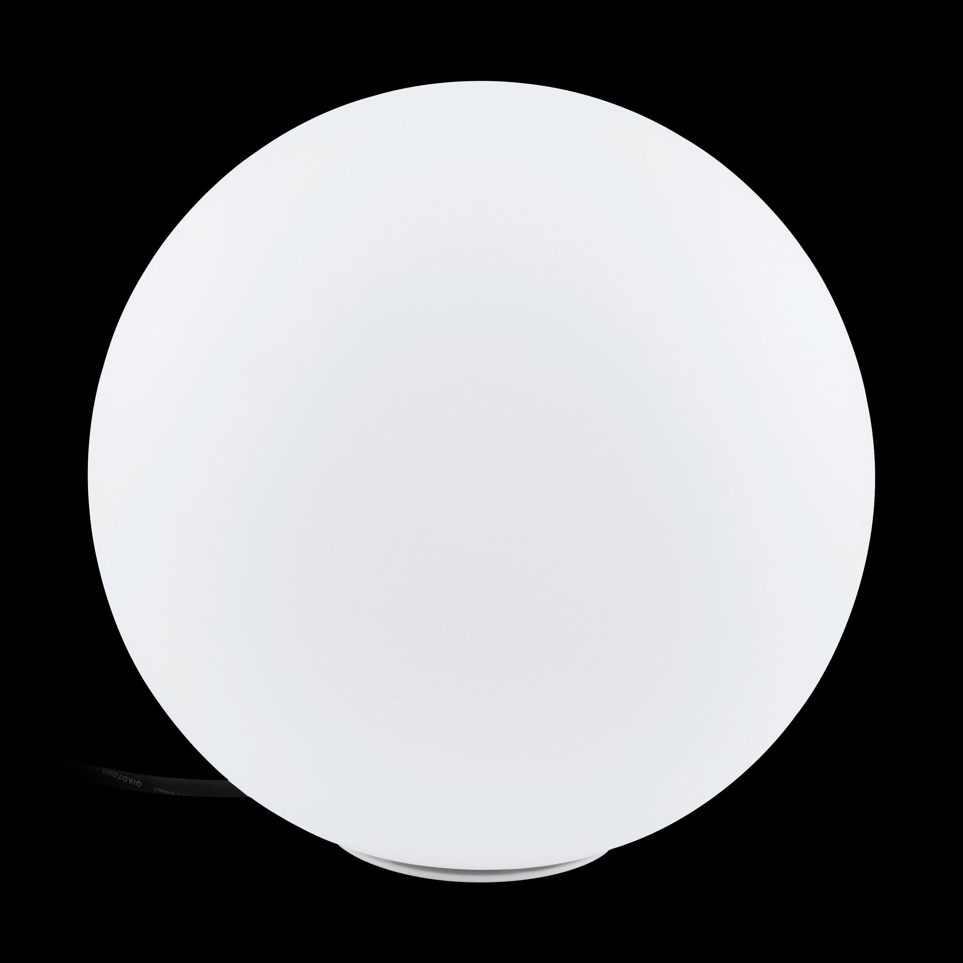eglo monterolo z ip65 colour changing smart led globe floor lamp 30cm living room close up
