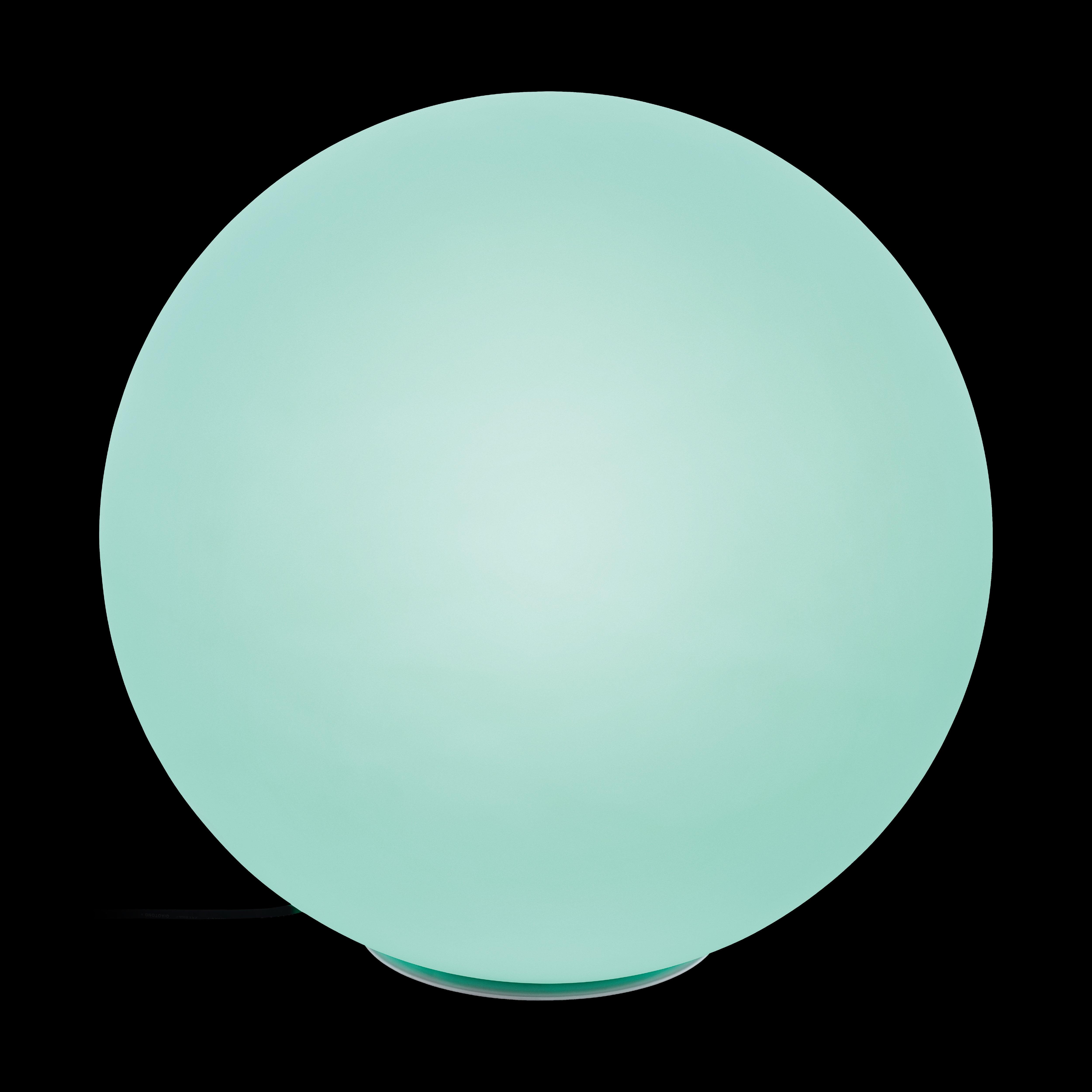 eglo monterolo z ip65 colour changing smart led globe floor lamp 60cm living room image