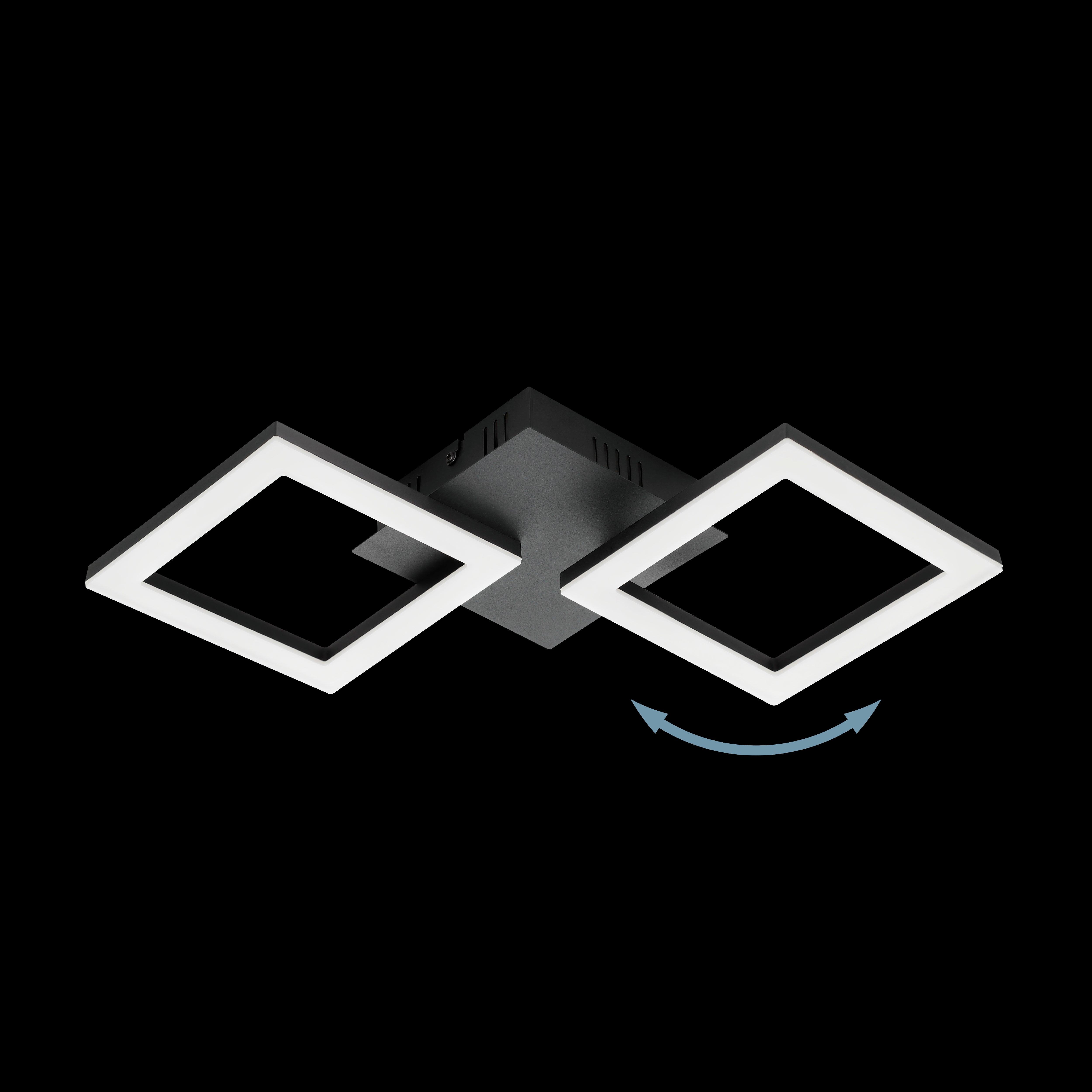 eglo connect paranday z smart led black white ceiling flush kitchen lighting