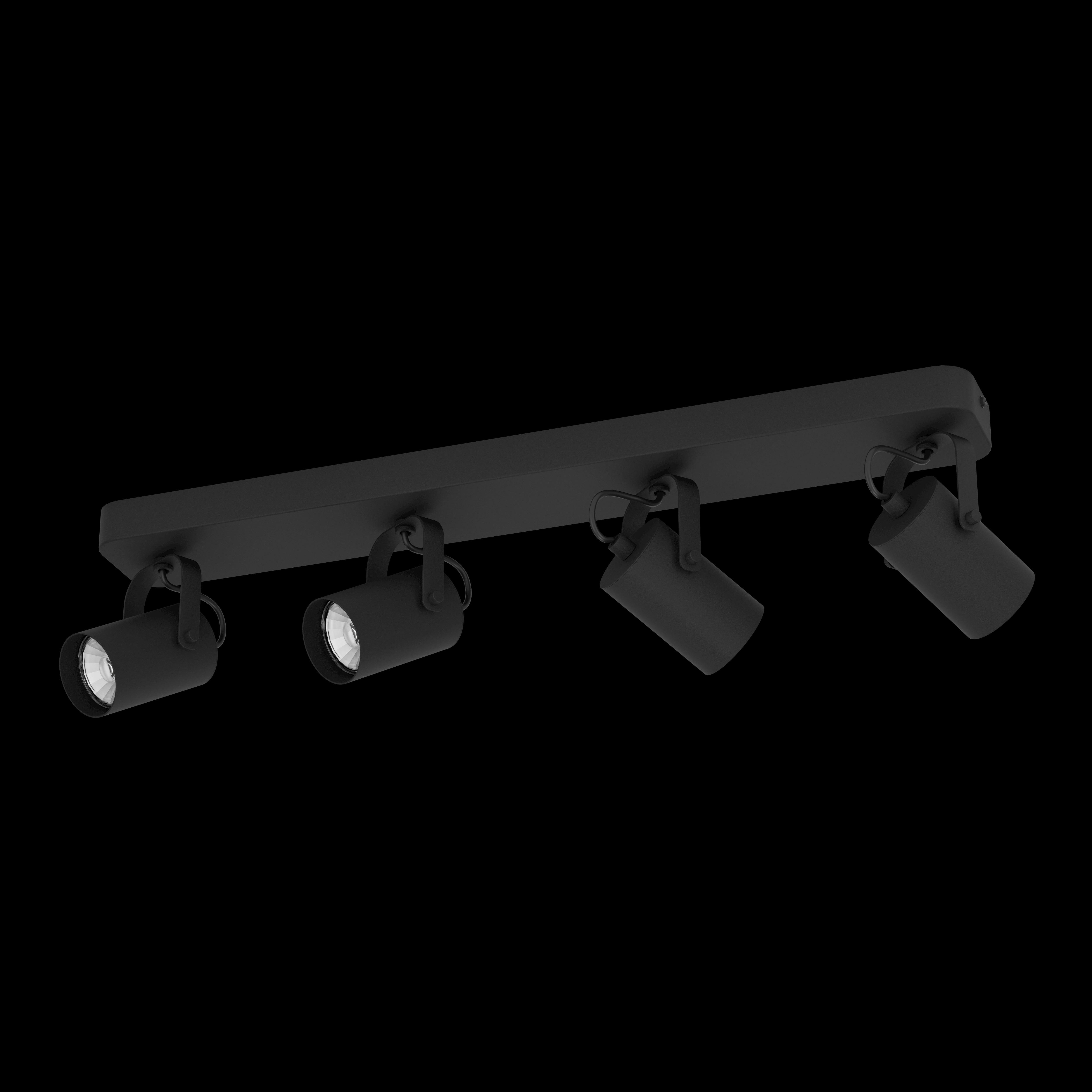 eglo sorego 4 light bar spotlight living room image