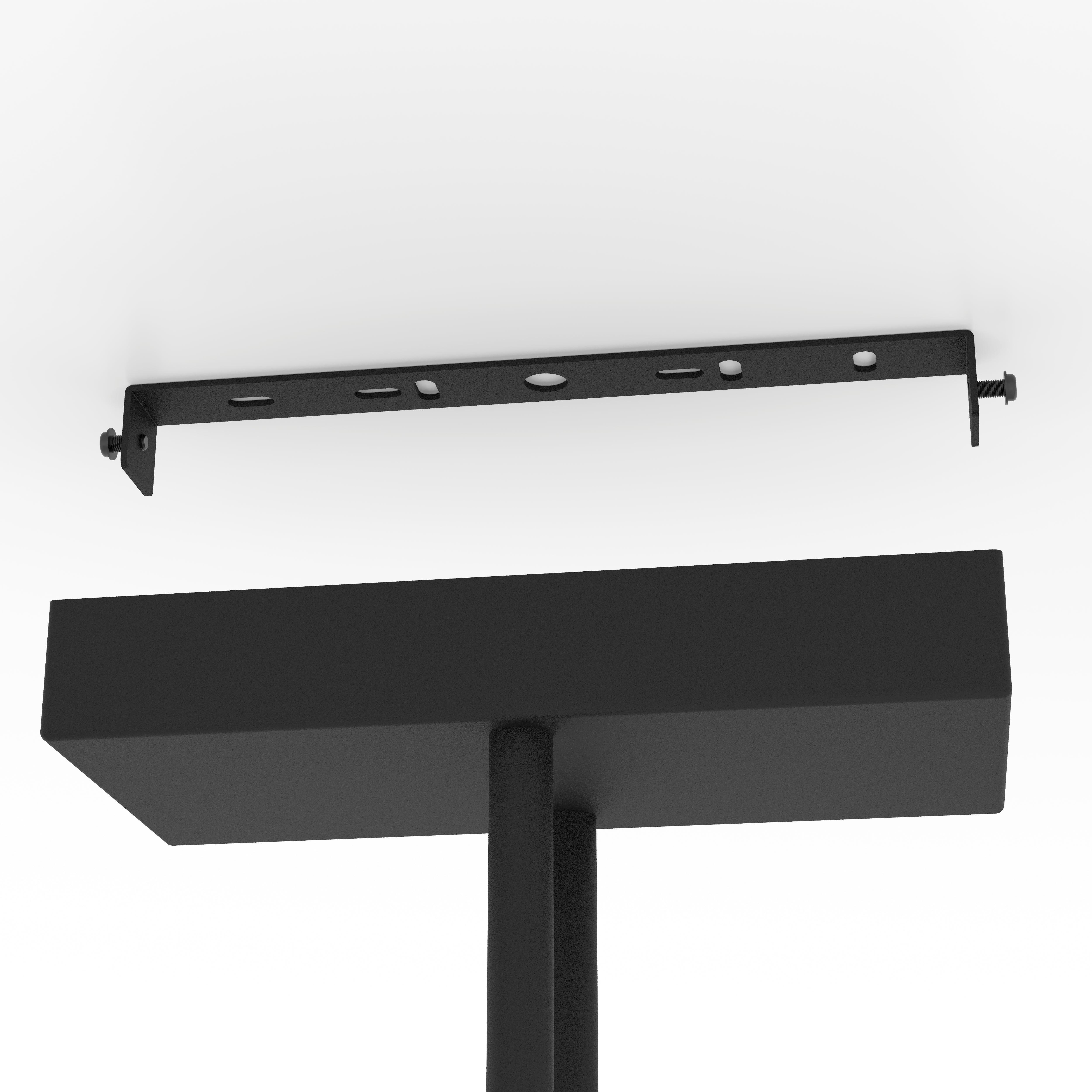 eglo clavellina led black white 4 arm flush kitchen lighting