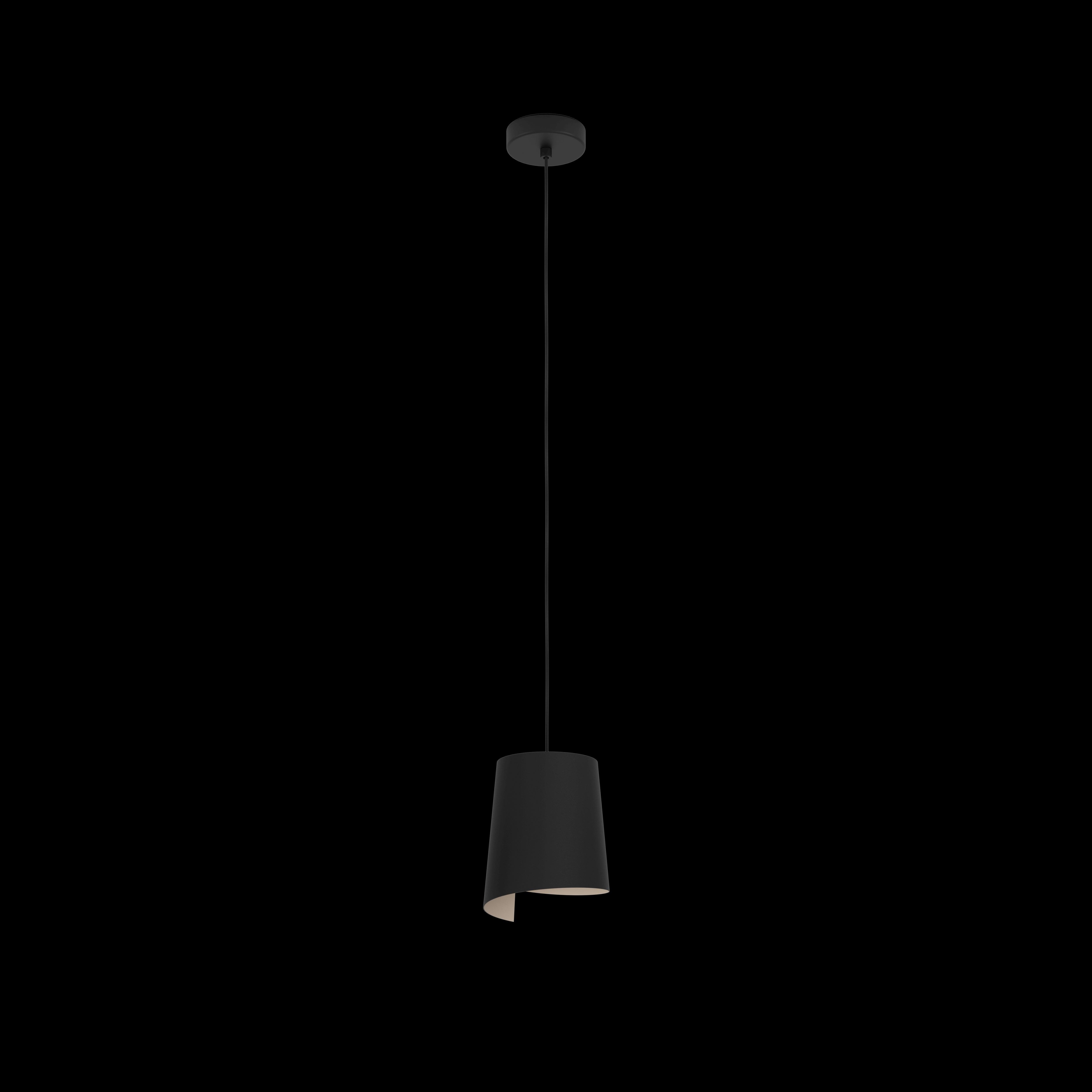 eglo bolivia black metal shade ceiling pendant living room image