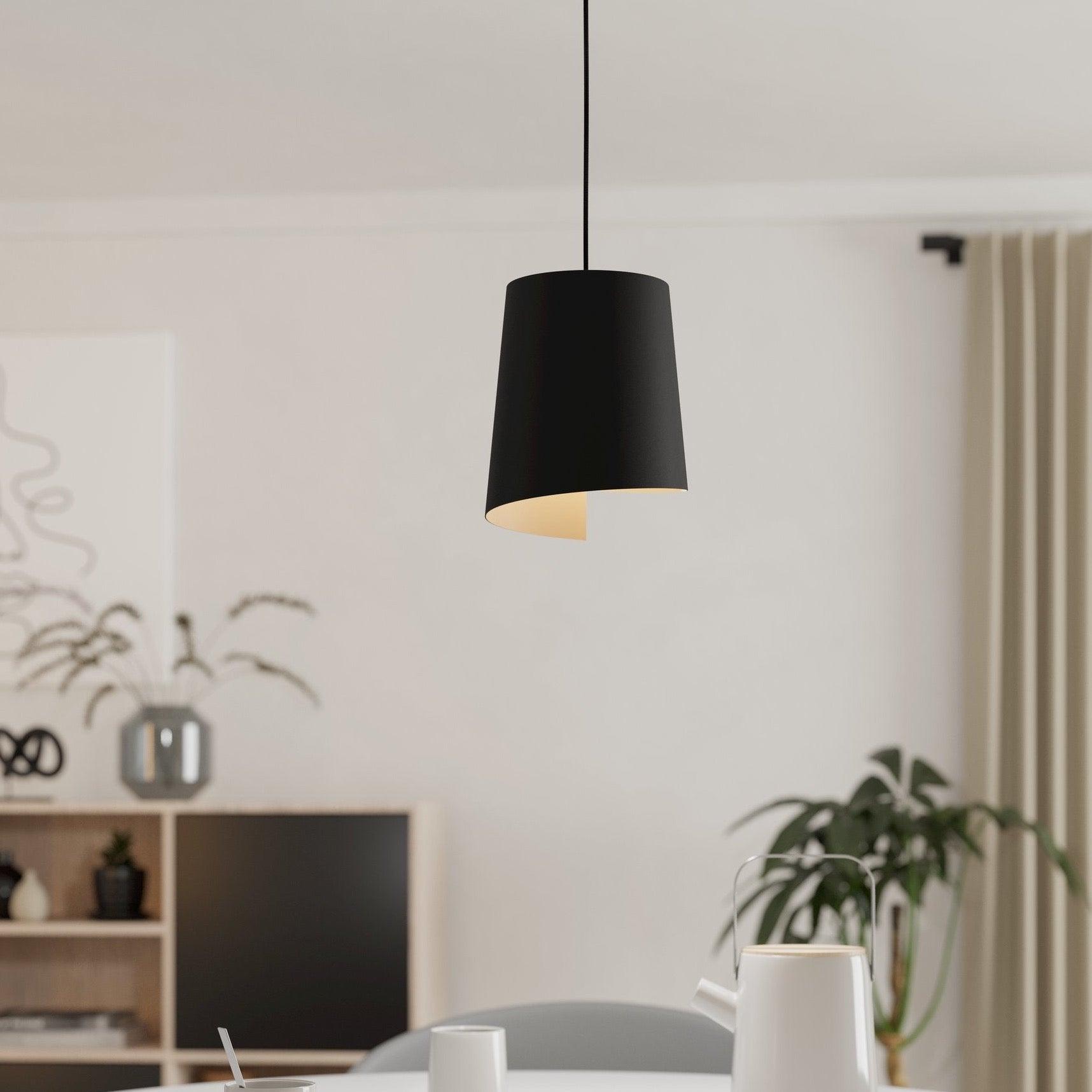 eglo bolivia black metal shade ceiling pendant