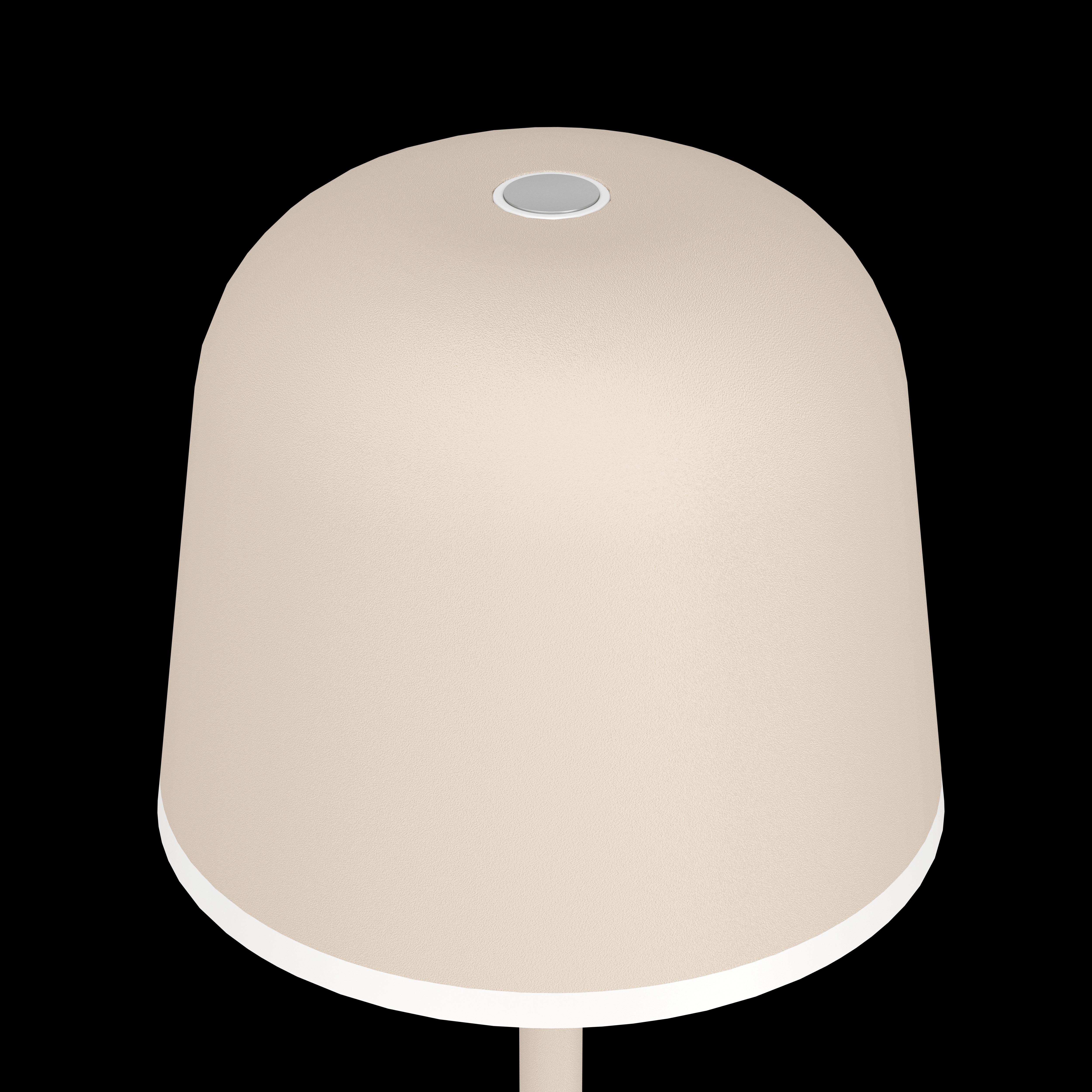 eglo mannera sand cordless led outdoor table lamp hallway lighting