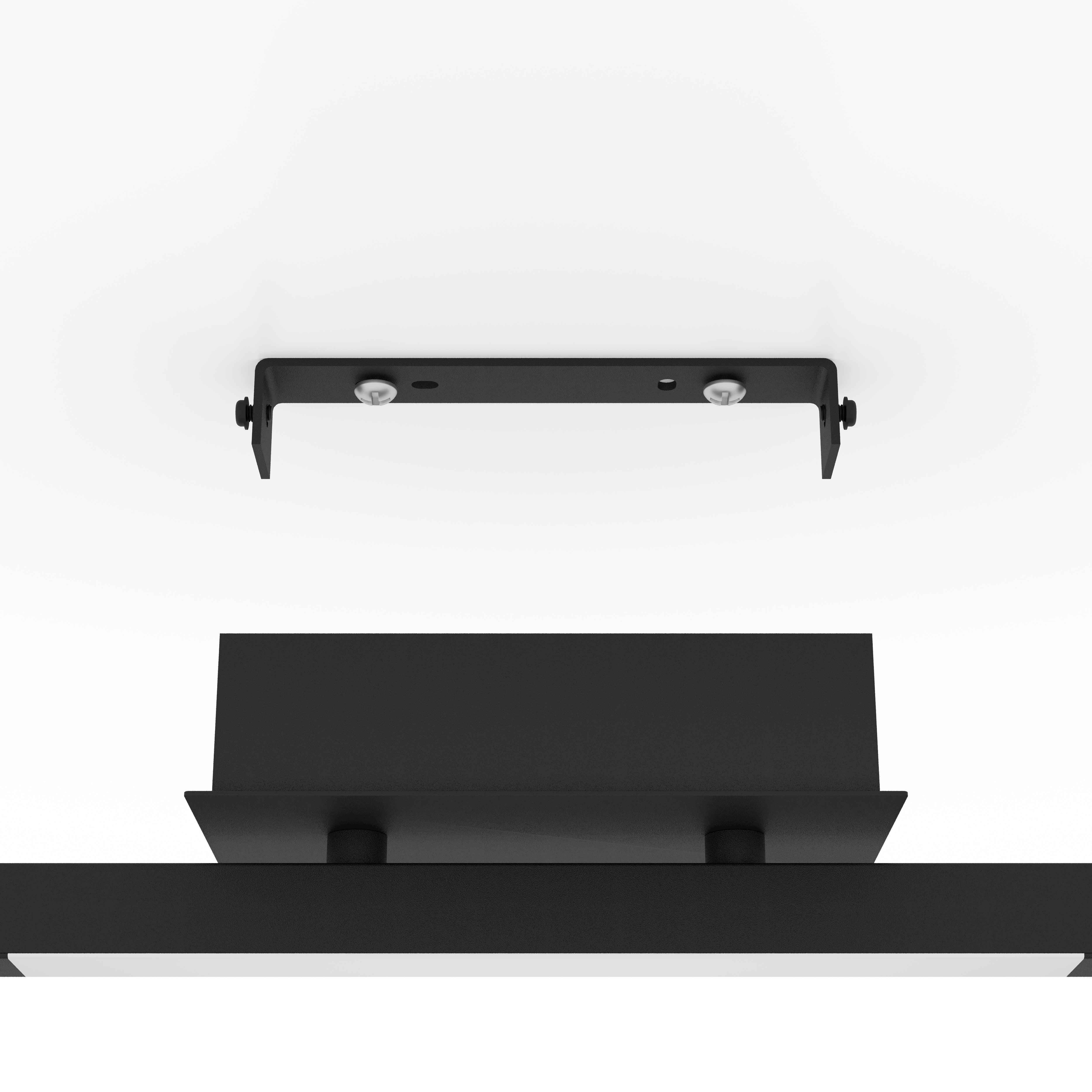 eglo cardillio 2 led black 2 light bar spotlight Kitchen Lighting Close Up