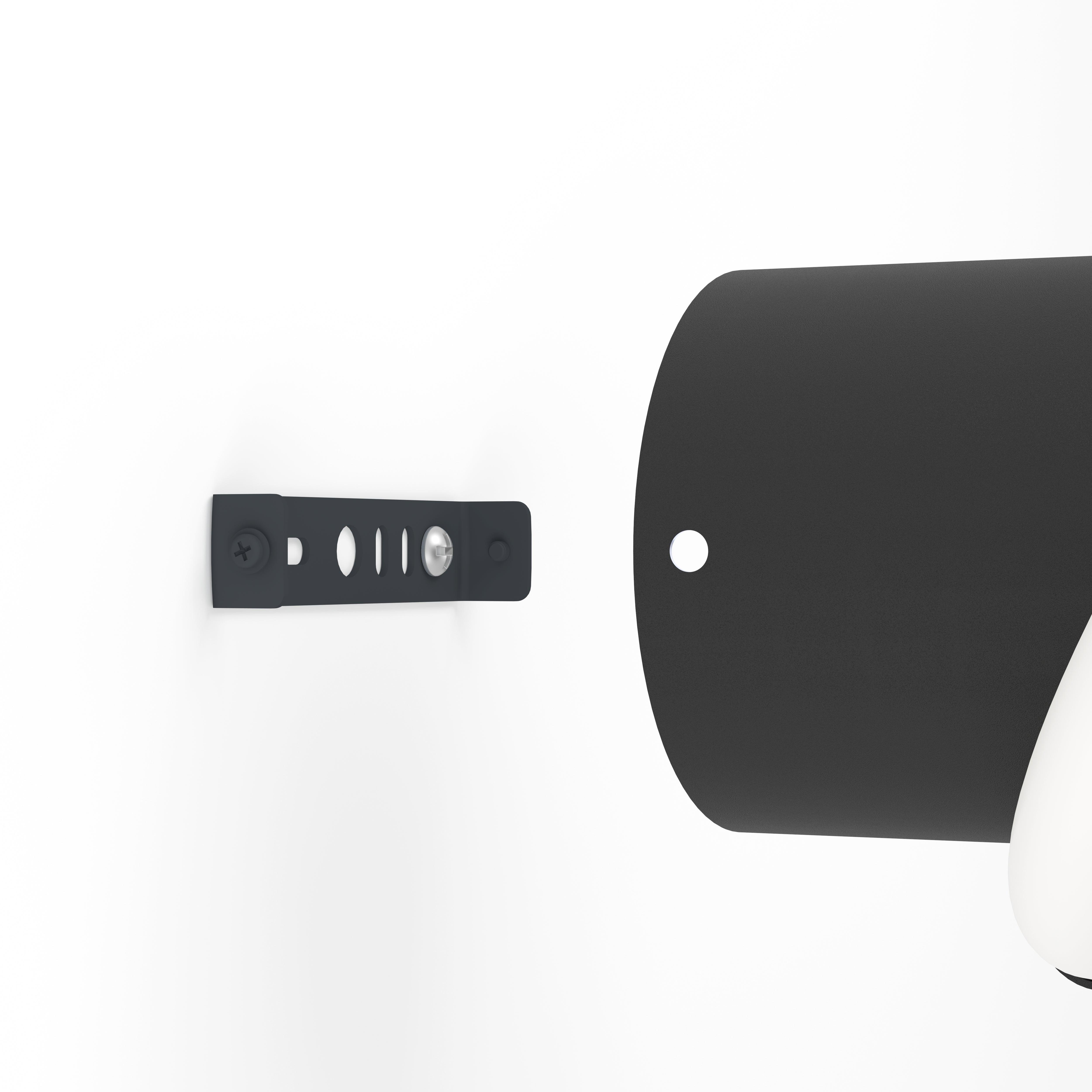 eglo caranacoa black led wall light Kitchen Lighting Close Up