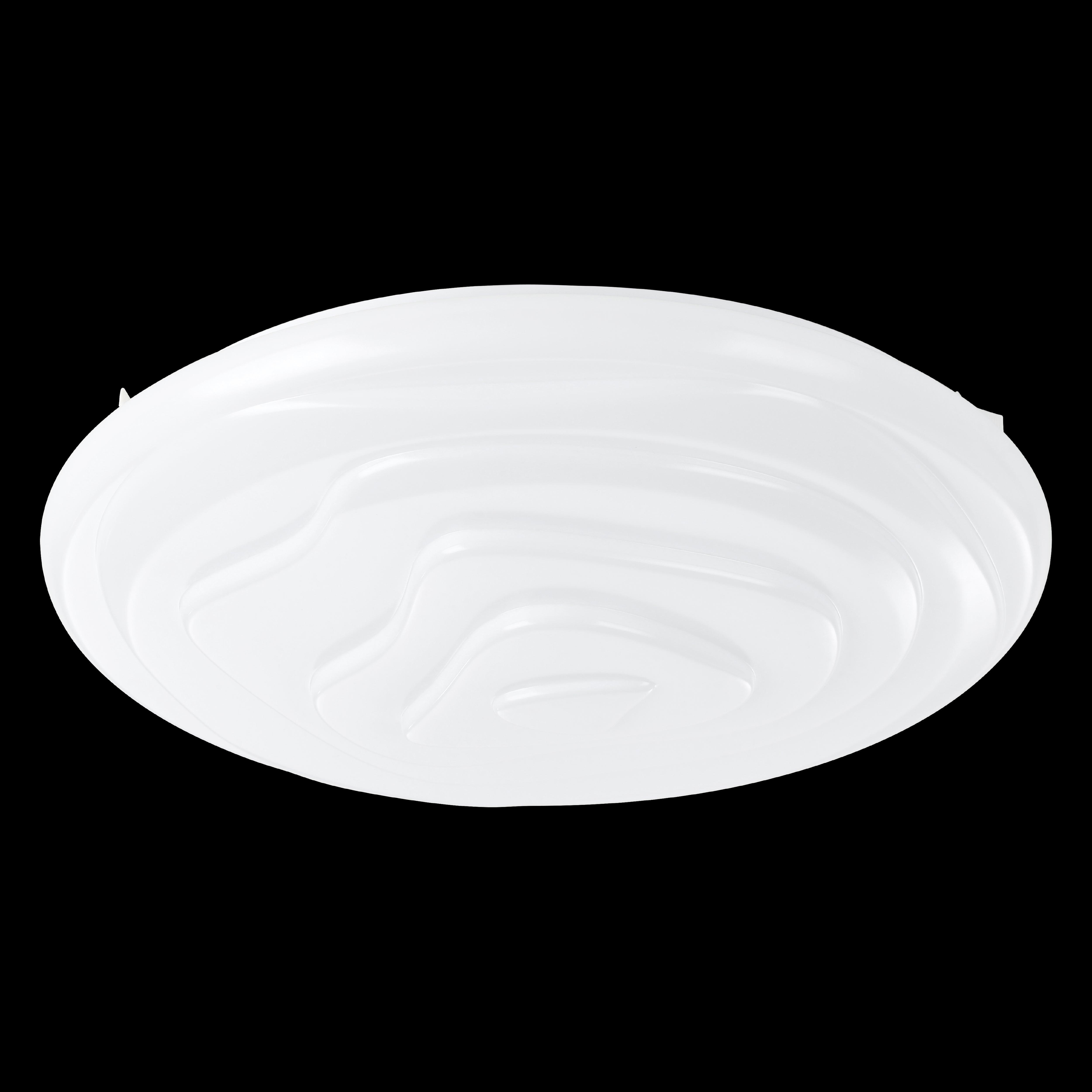 eglo battistona led white round ceiling flush 48cm kitchen lighting