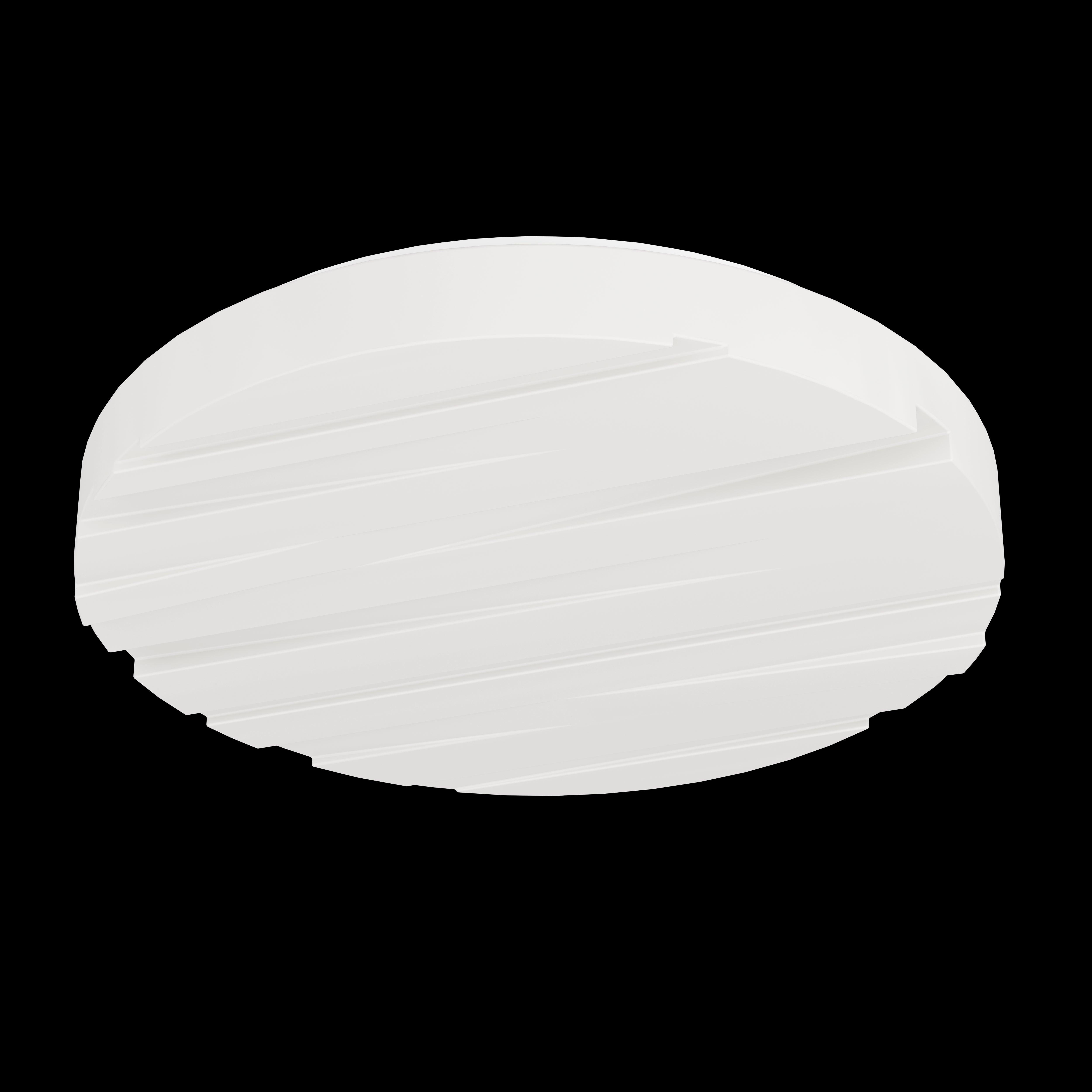 eglo ferentino led round white ceiling flush 28cm living room image