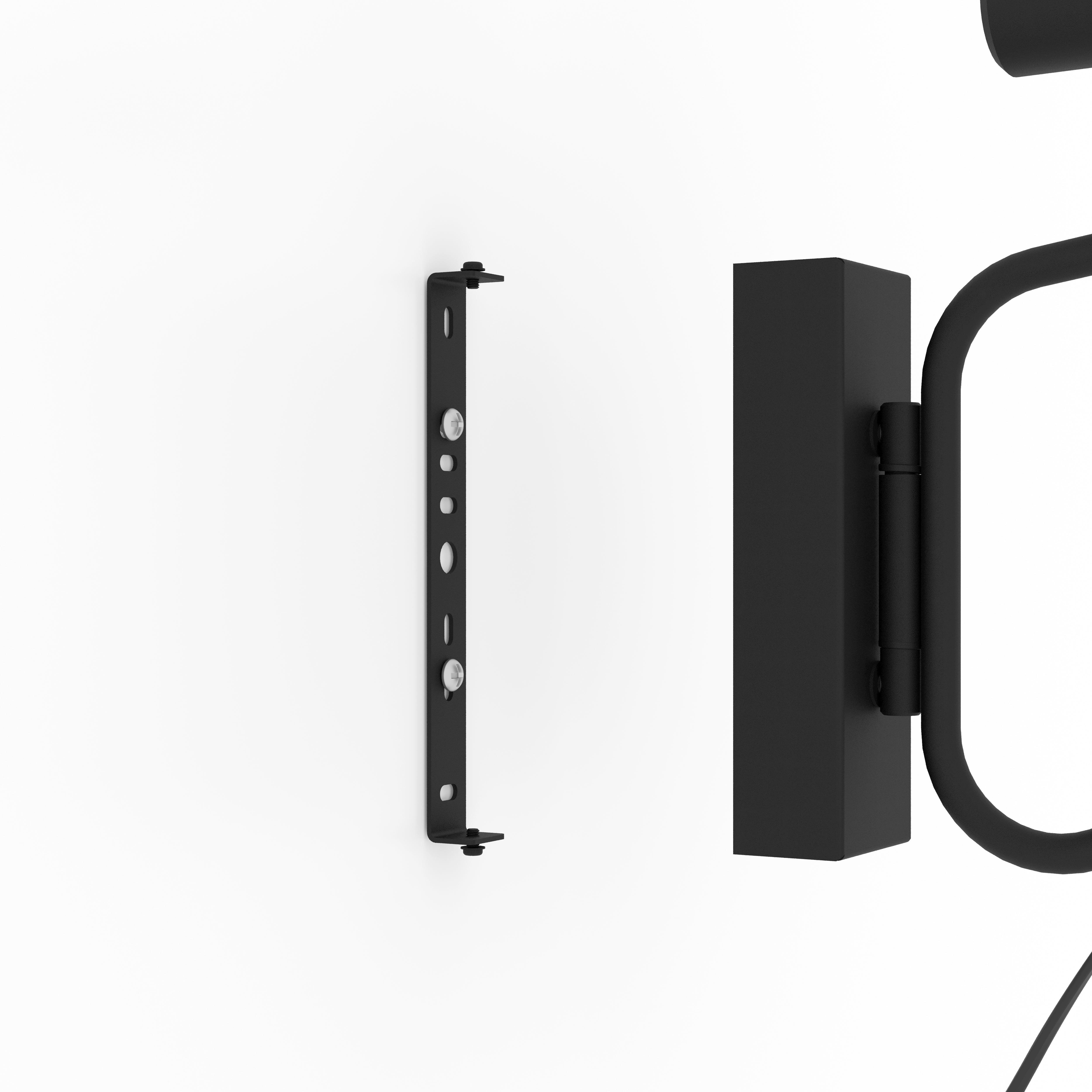 eglo loreto 1 black adjustable wall light Kitchen Lighting Close Up