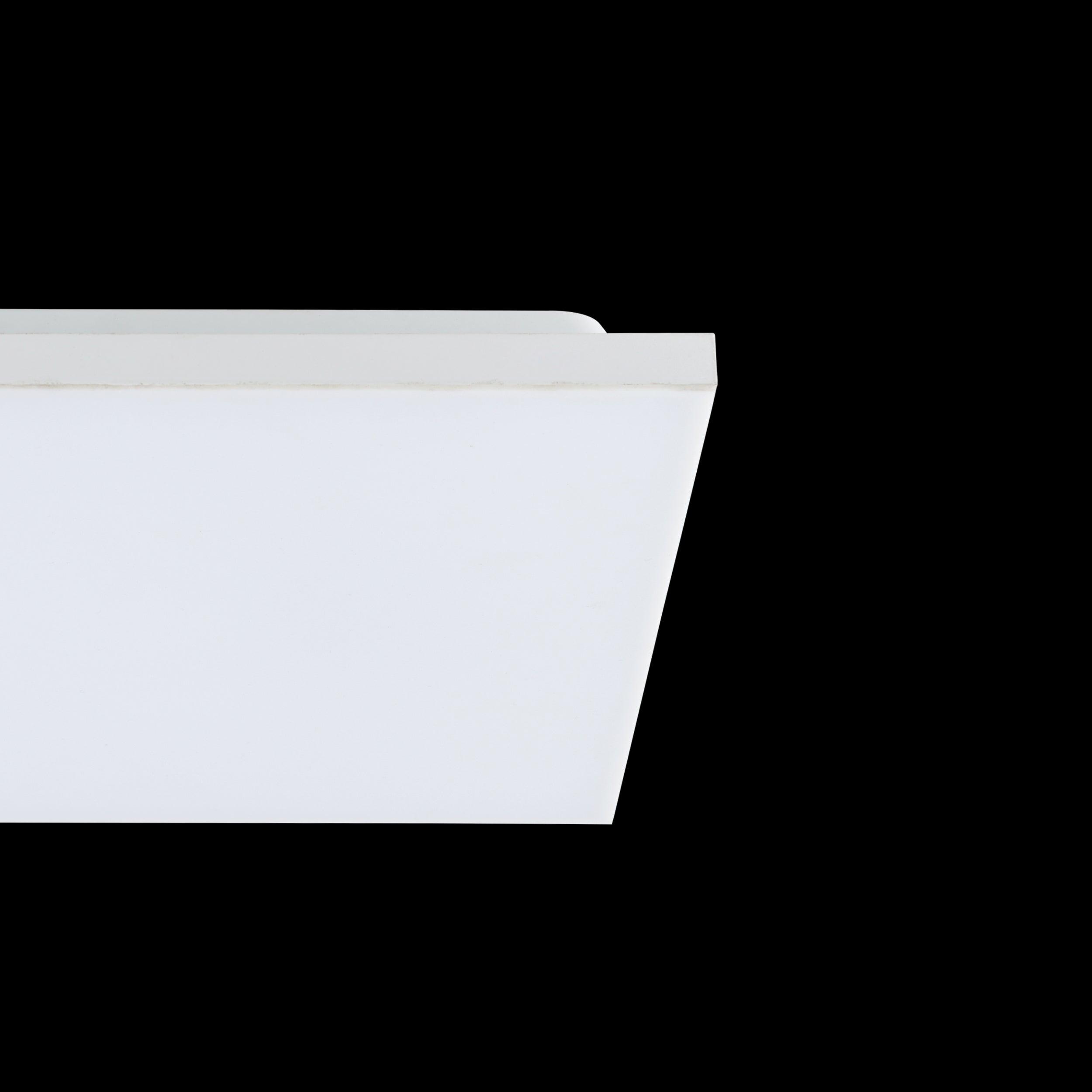 eglo turcona b led square white flush ceiling light kitchen lighting