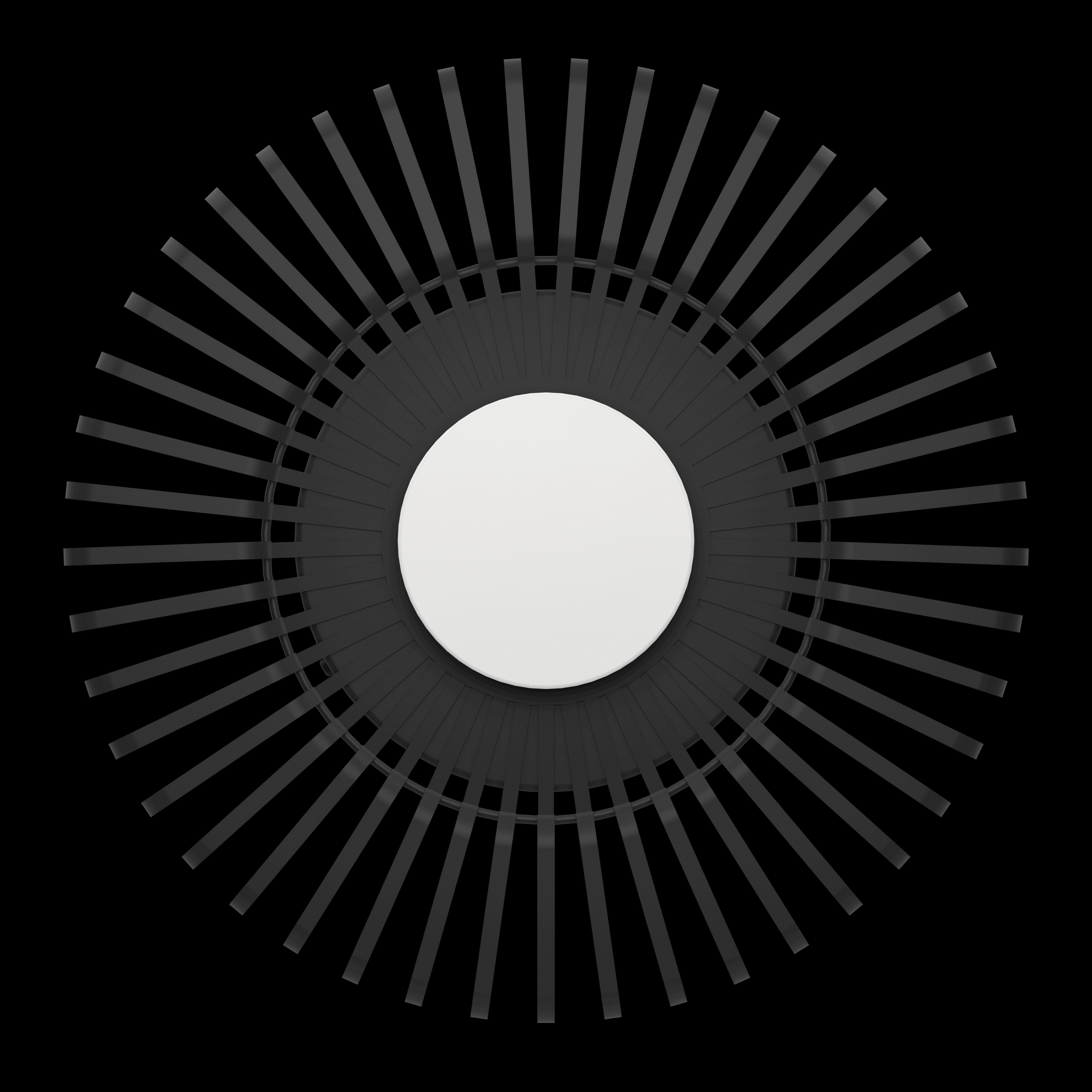 eglo connect ginestrone z smart led black metal wire flush ceiling light Kitchen Lighting Close Up