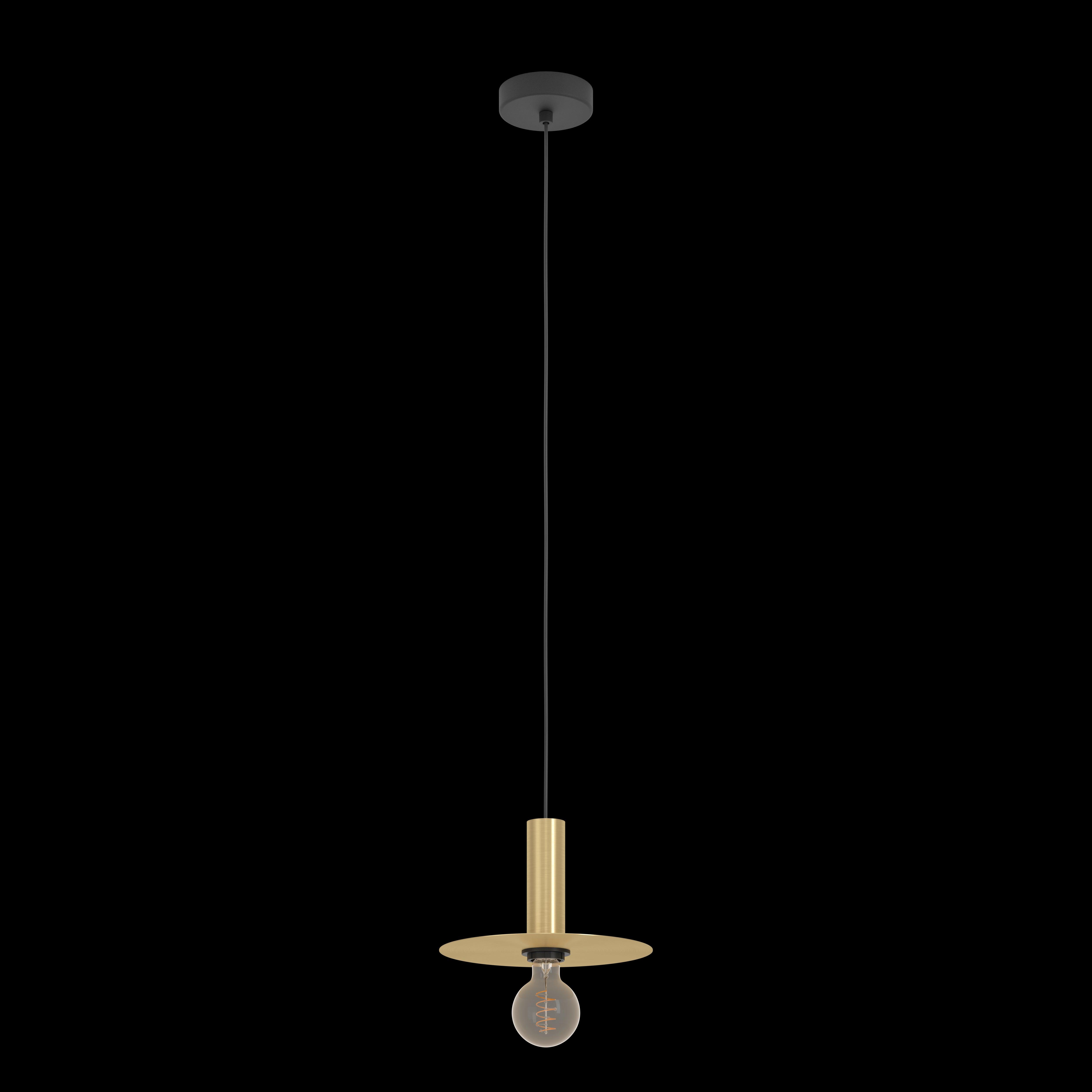 eglo escandell brass metal disc ceiling pendant kitchen lighting