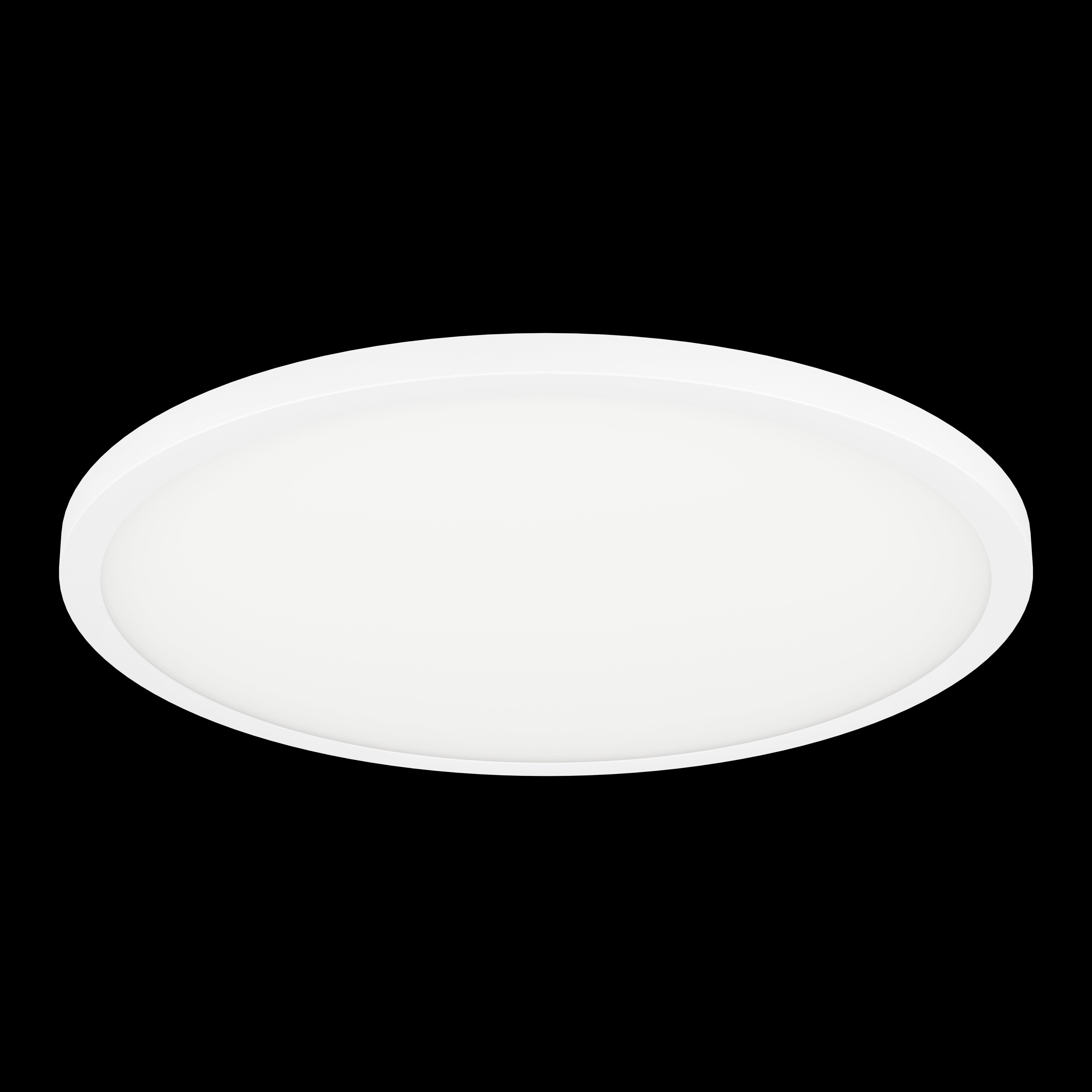 eglo connect sarsina z smart white round led flush ceiling light 45cm living room close up