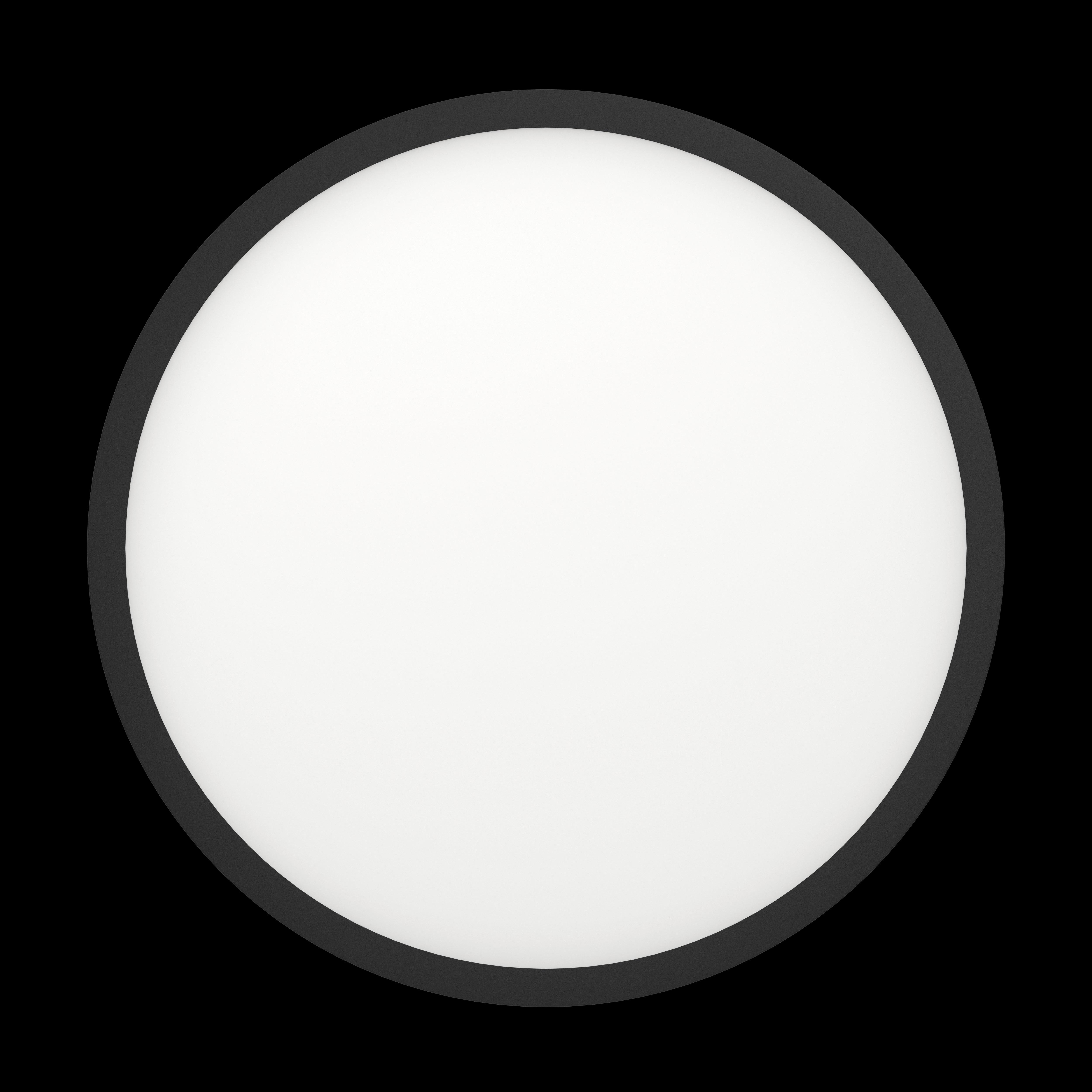 eglo connect sarsina z smart black round led flush ceiling light 45cm Kitchen Lighting Close Up