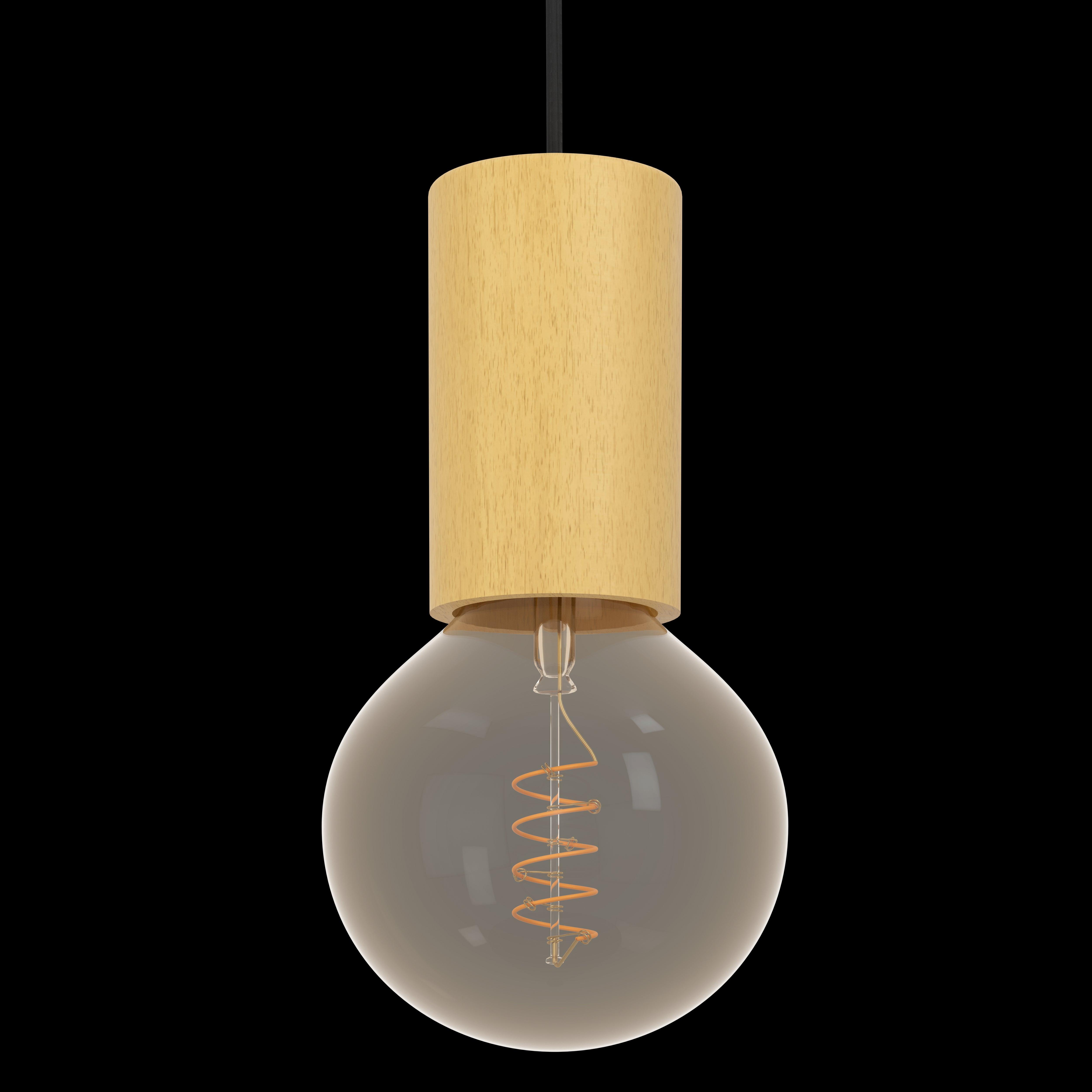 eglo pozueta 1 wood lamp holder cable ceiling pendant kitchen lighting