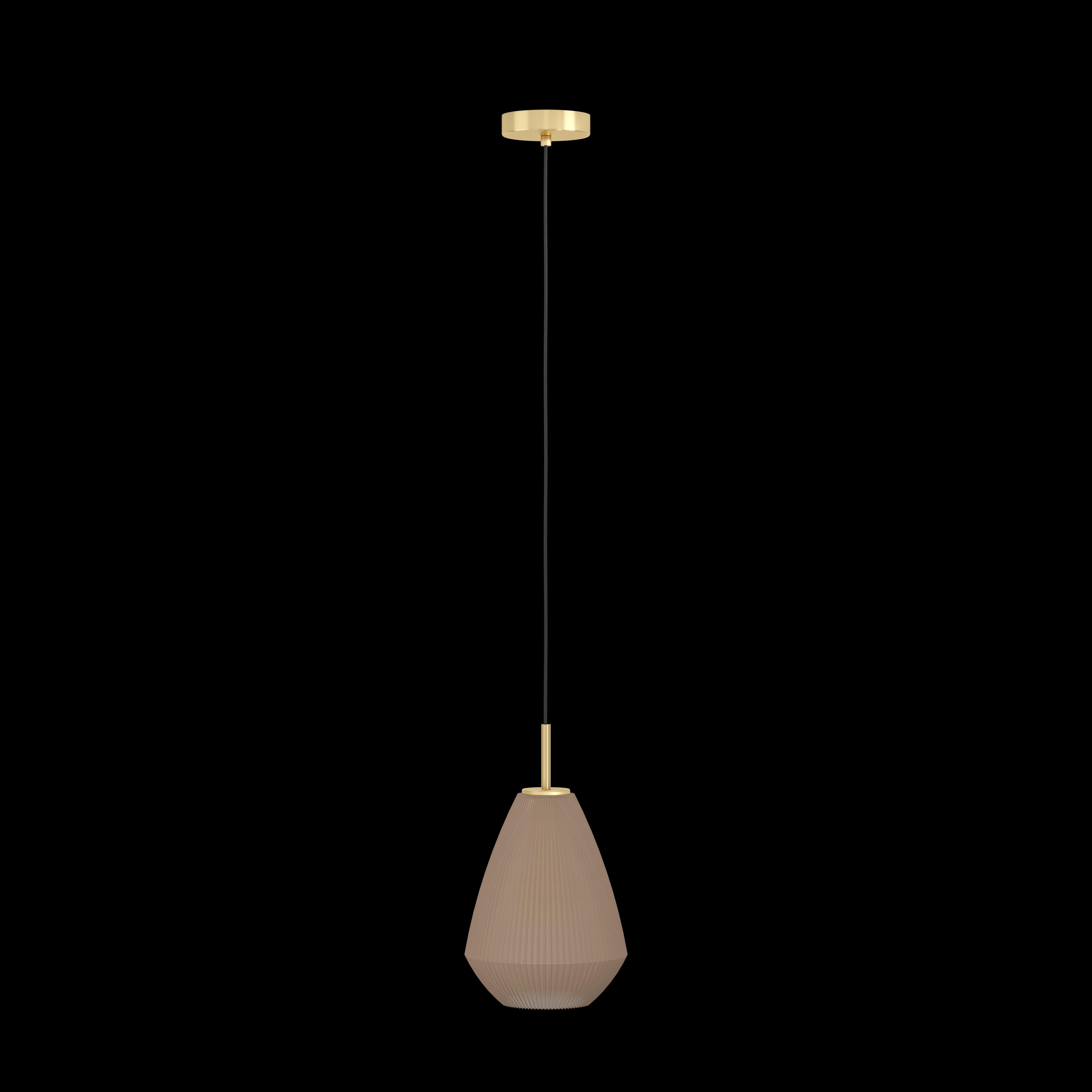 eglo caprarola conical satin glass brass ceiling pendant kitchen lighting