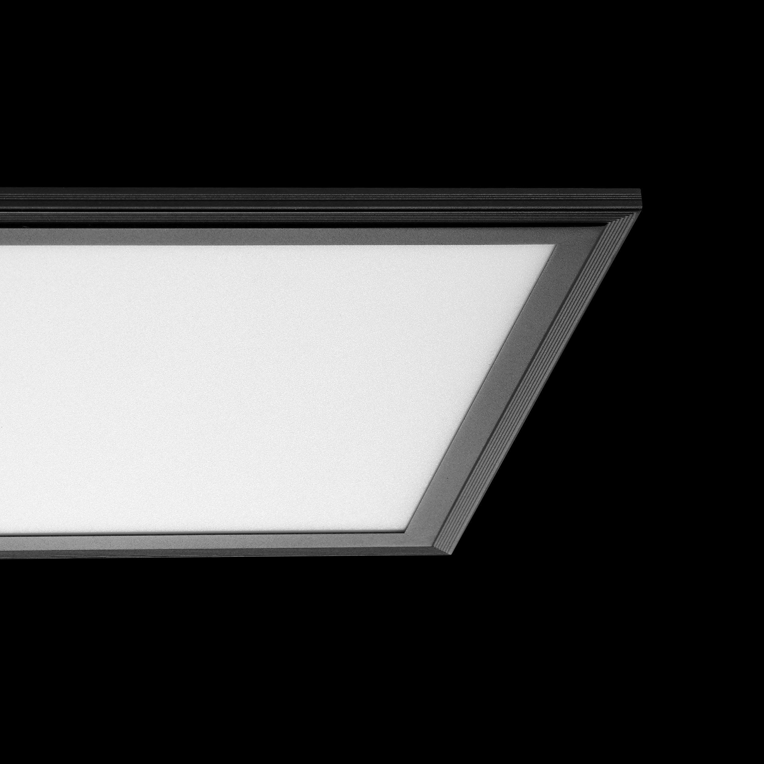 eglo salobrena 1 led rectangular black ceiling flush Kitchen Lighting Close Up