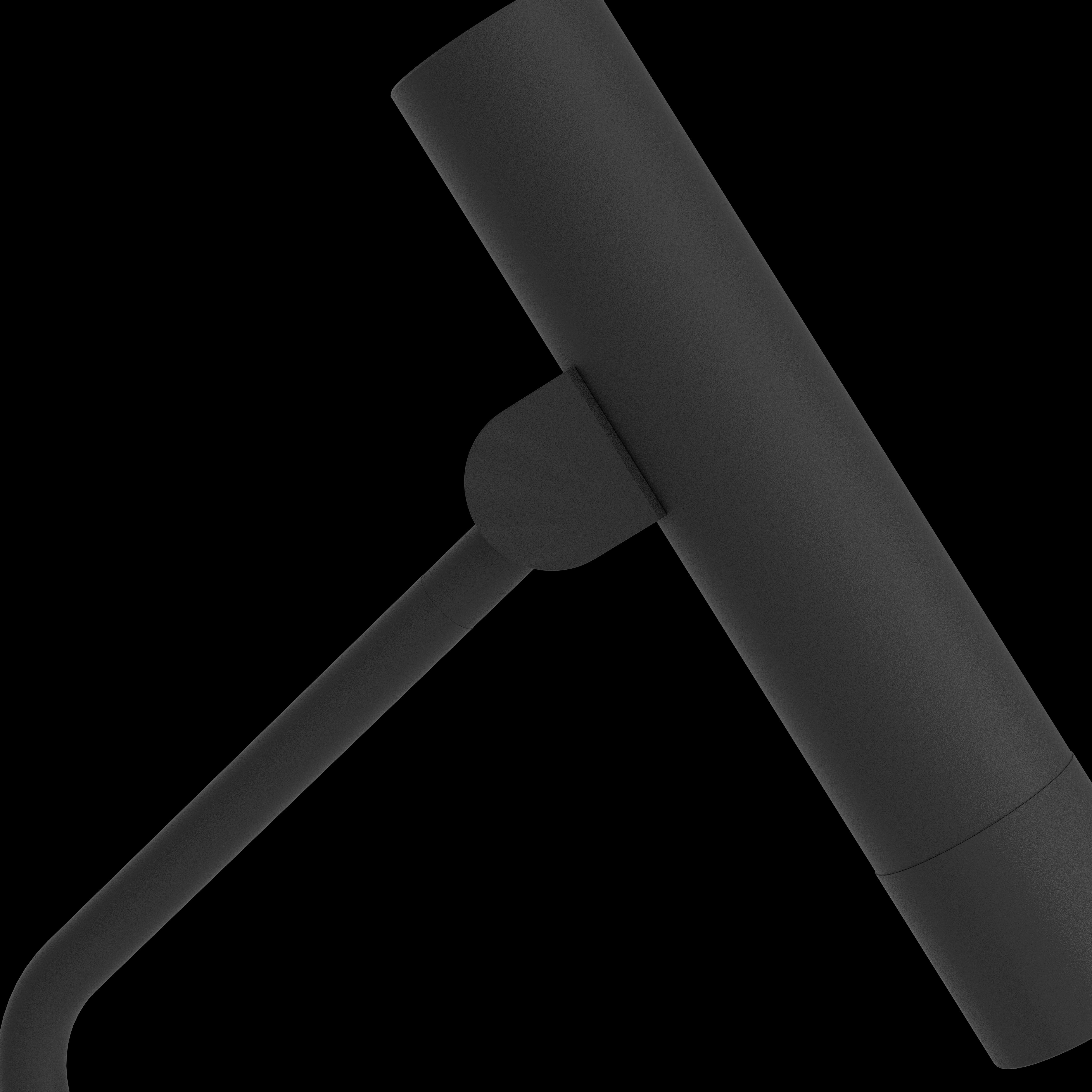 eglo almudaina black led modern table lamp hallway lighting