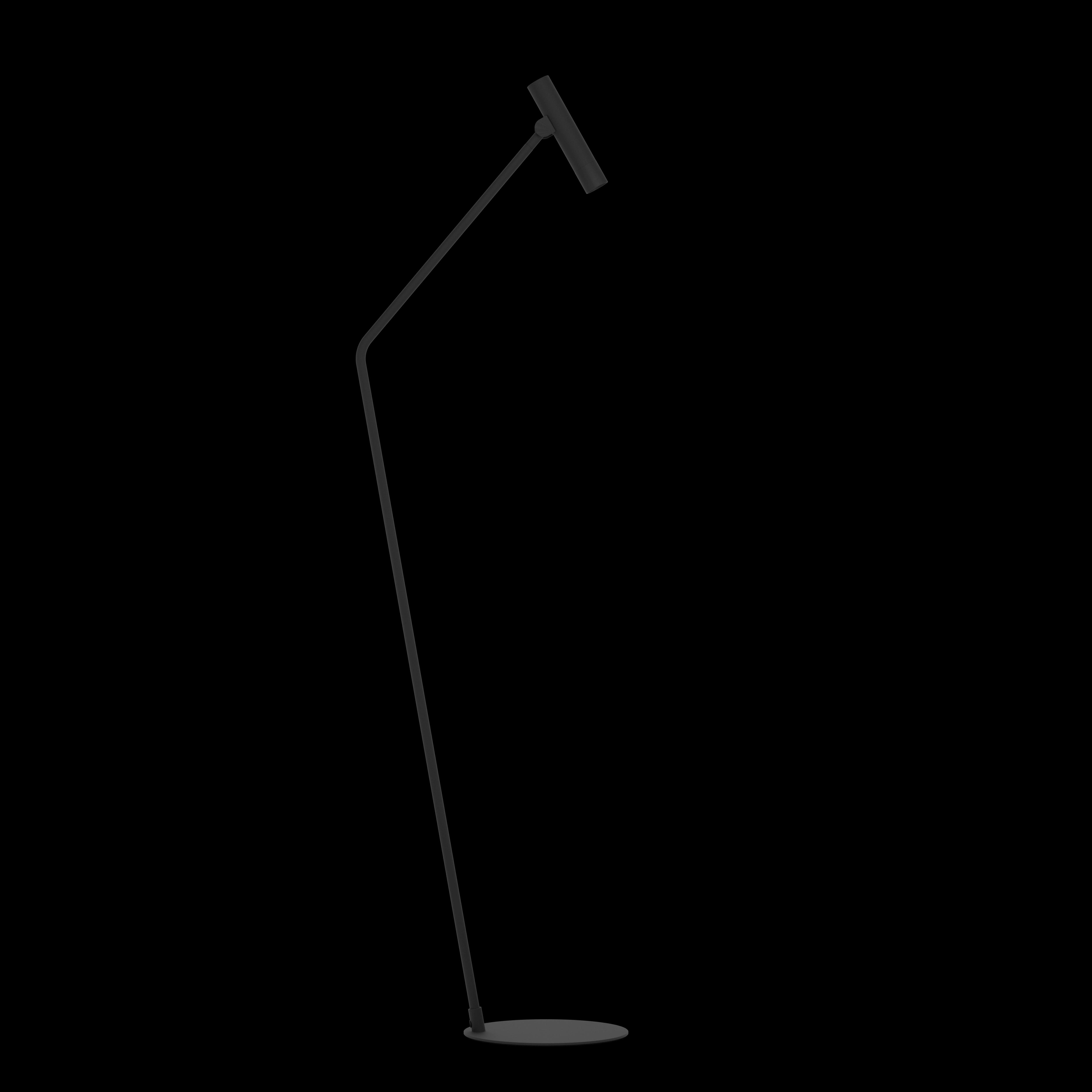 eglo almudaina black led adjustable floor lamp living room image