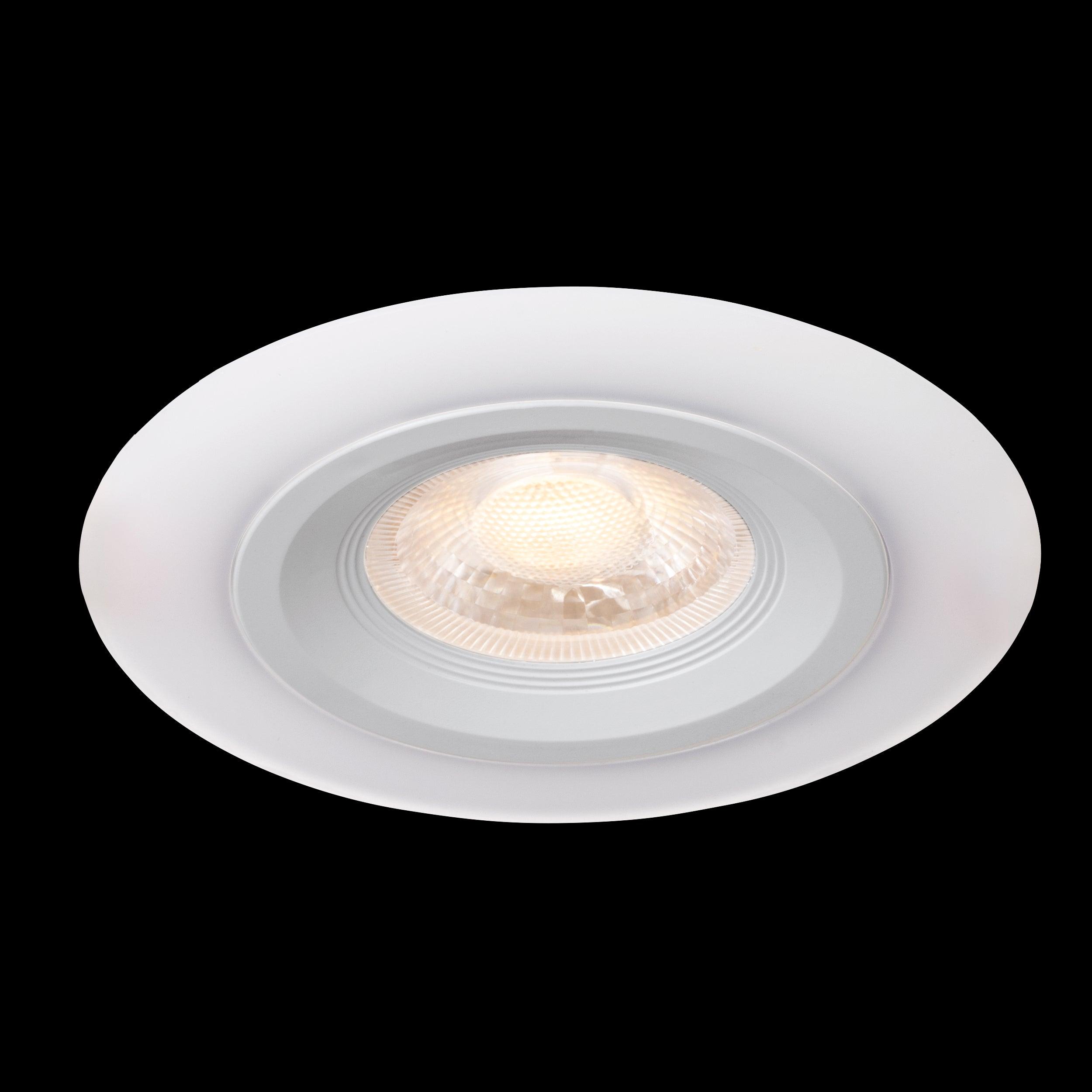 eglo calonge round white led recessed ceiling spot light Kitchen Lighting Close Up