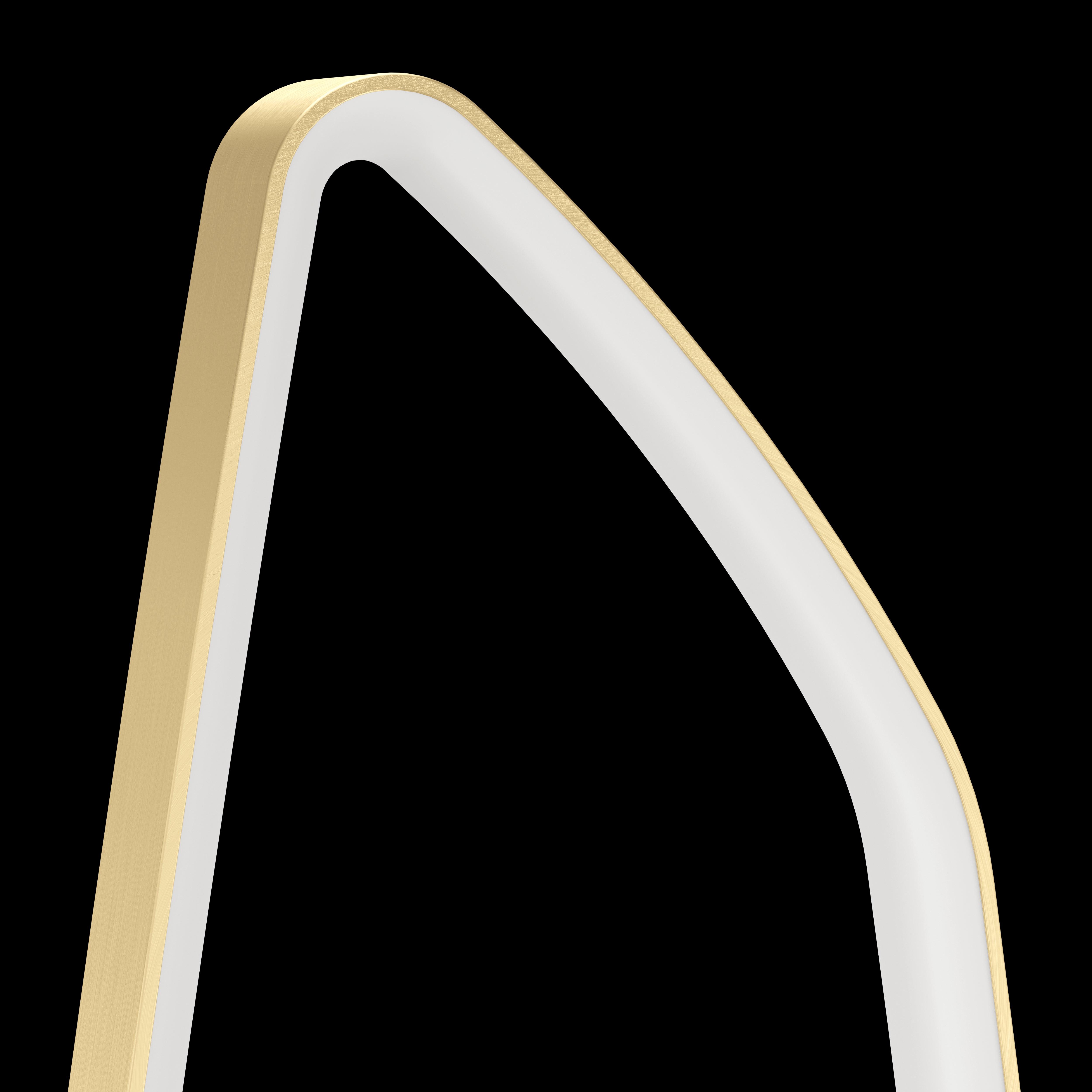 eglo vallerosa brass led modern floor lamp kitchen lighting