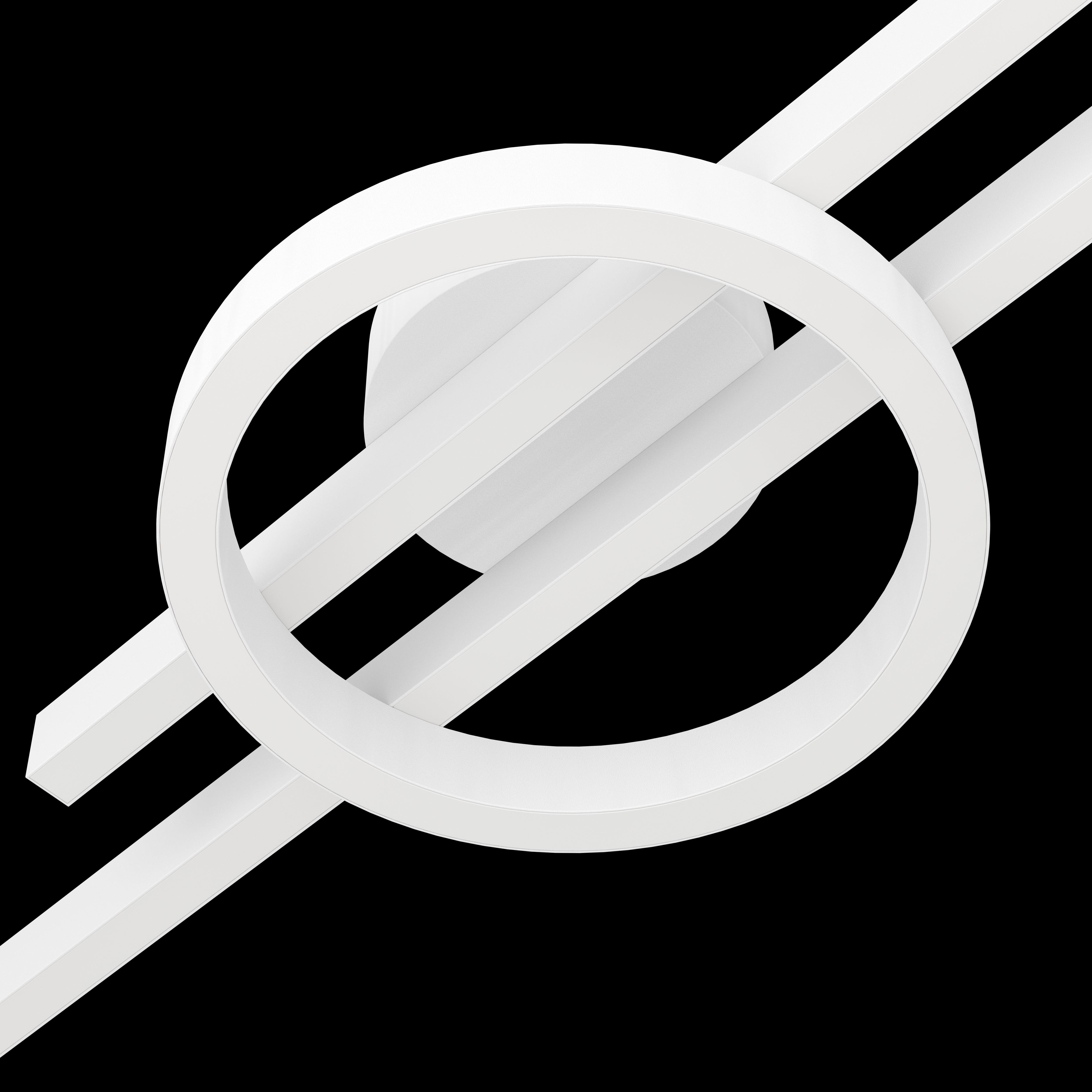 eglo amandolo white led flush ceiling light Hallway Lighting Close up