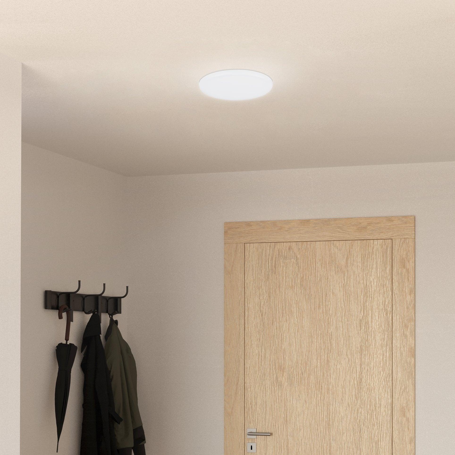 eglo rapita white led recessed ceiling light 21 5cm