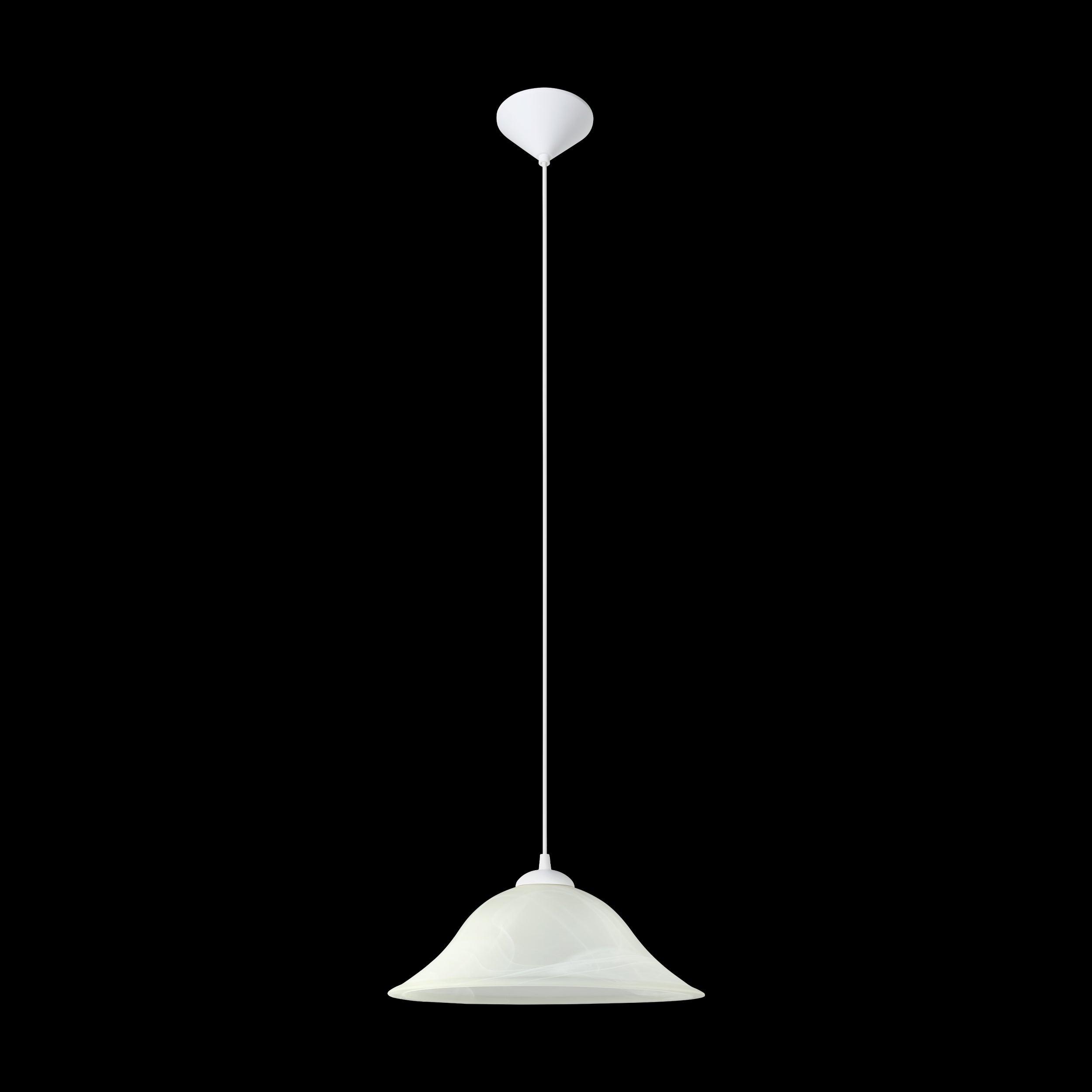 eglo albany white alabaster glass ceiling pendant living room close up