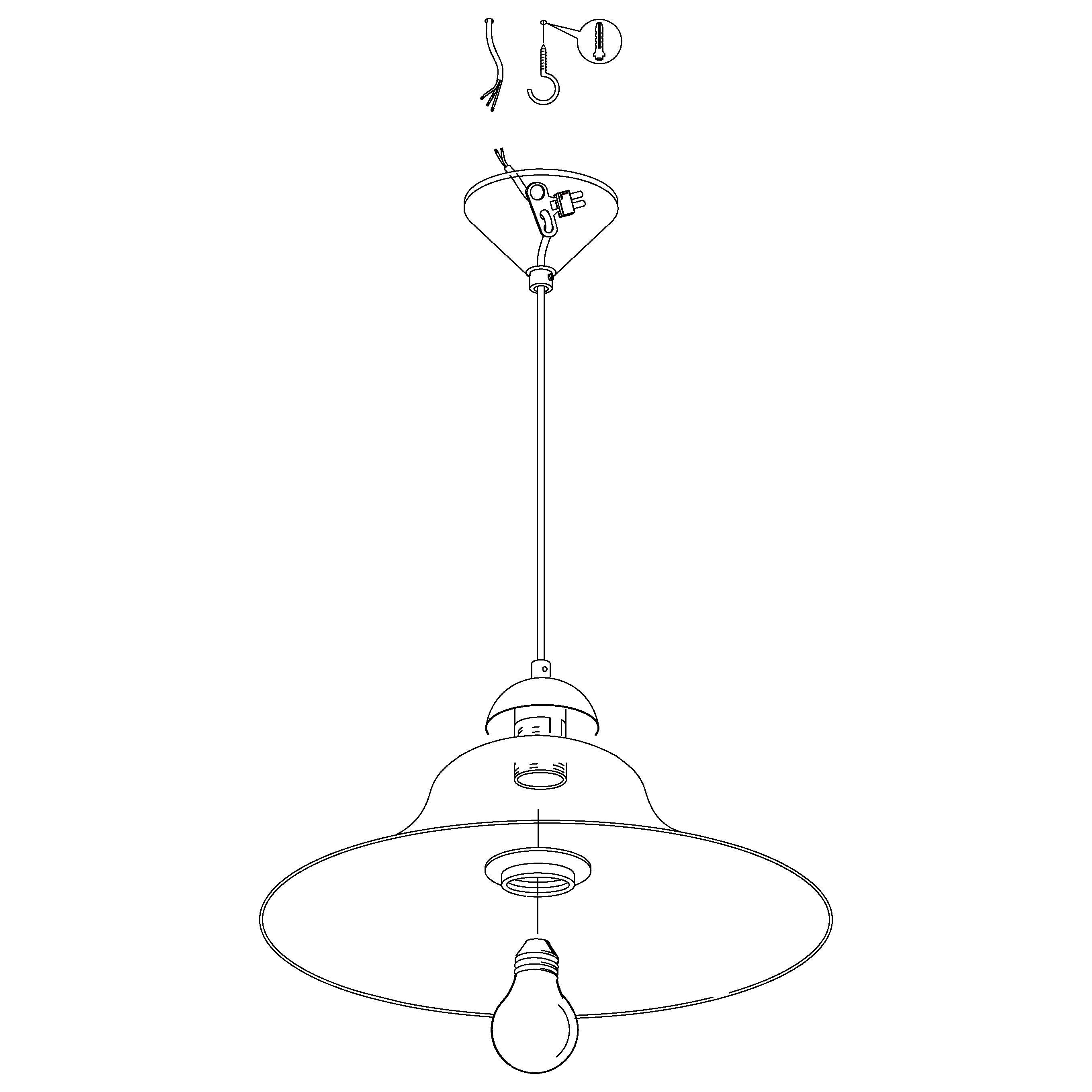 eglo albany white alabaster glass ceiling pendant Kitchen Lighting Close Up