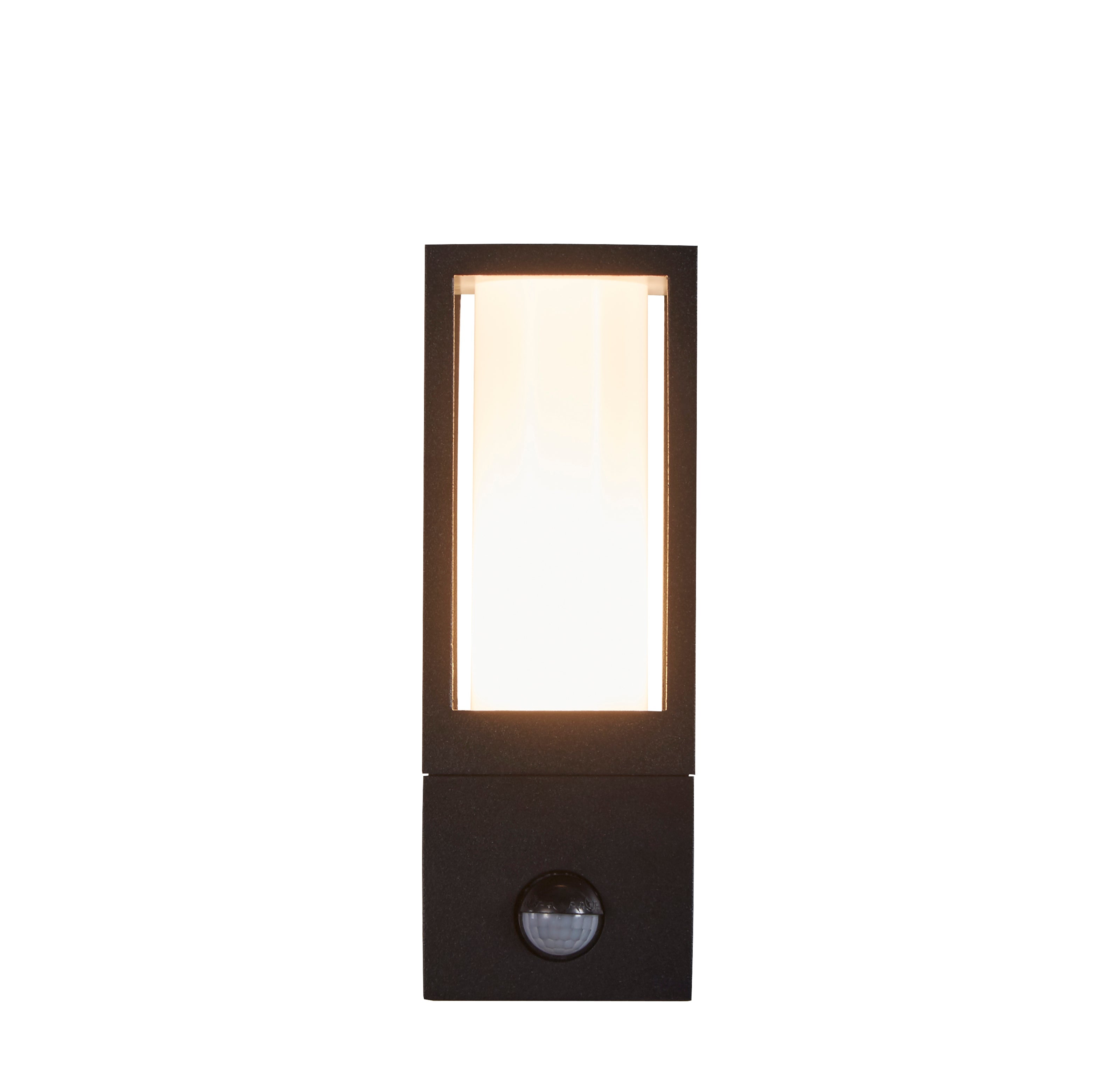 Searchlight Avenue Outdoor Black PIR Wall Light-warehouse-clearance-020426