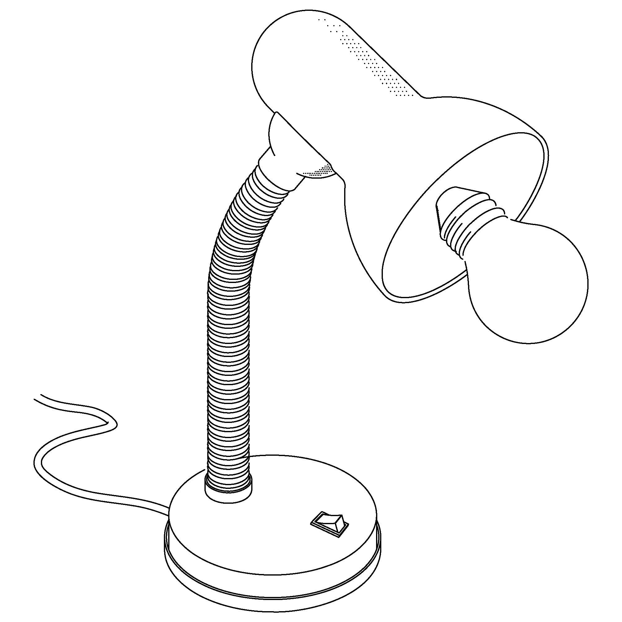 eglo basic adjustable white metal desk lamp hallway lighting
