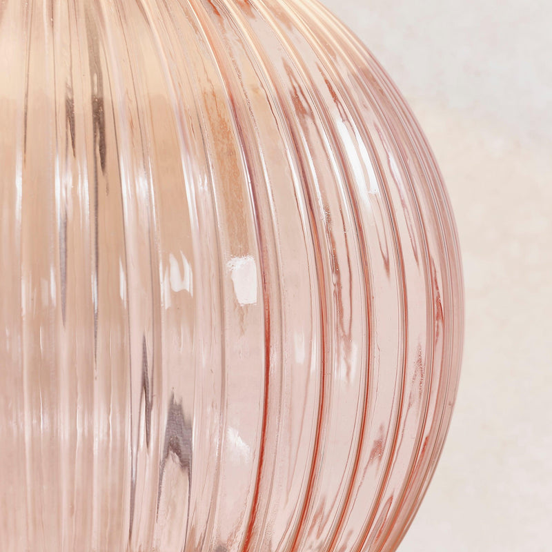 Endon Jemma Pink Table Lamp & Mia Vintage White Shade-Endon Lighting-Living-Room-Tiffany Lighting Direct-[image-position]