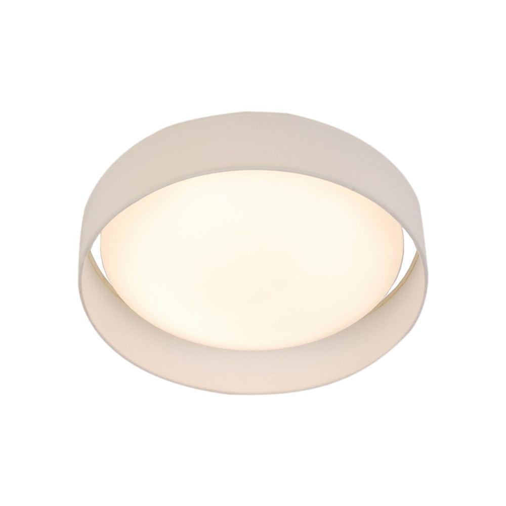 Gianna 1 Light 15w LED Acrylic White Shade Ceiling Flush-OPEN-BOX