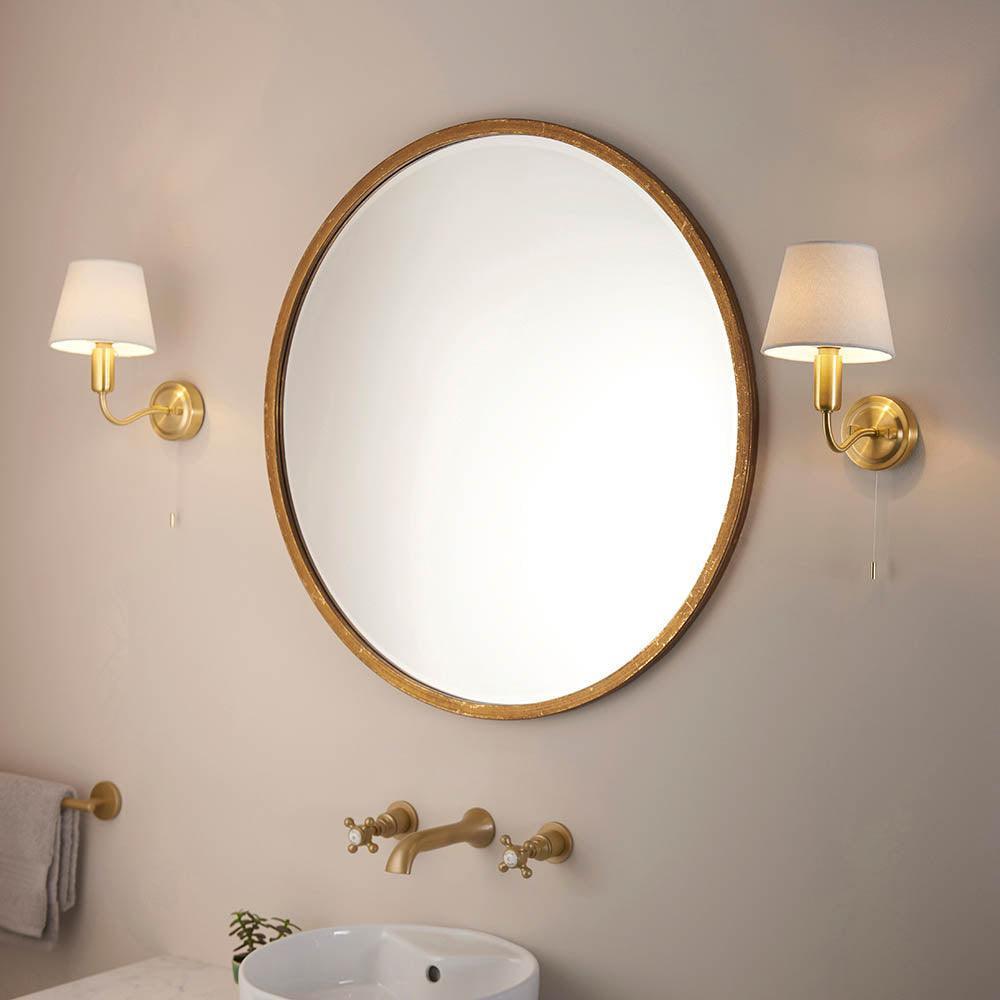 Conway Brass Bathroom Wall Light-OPEN-BOX-BSL-270826