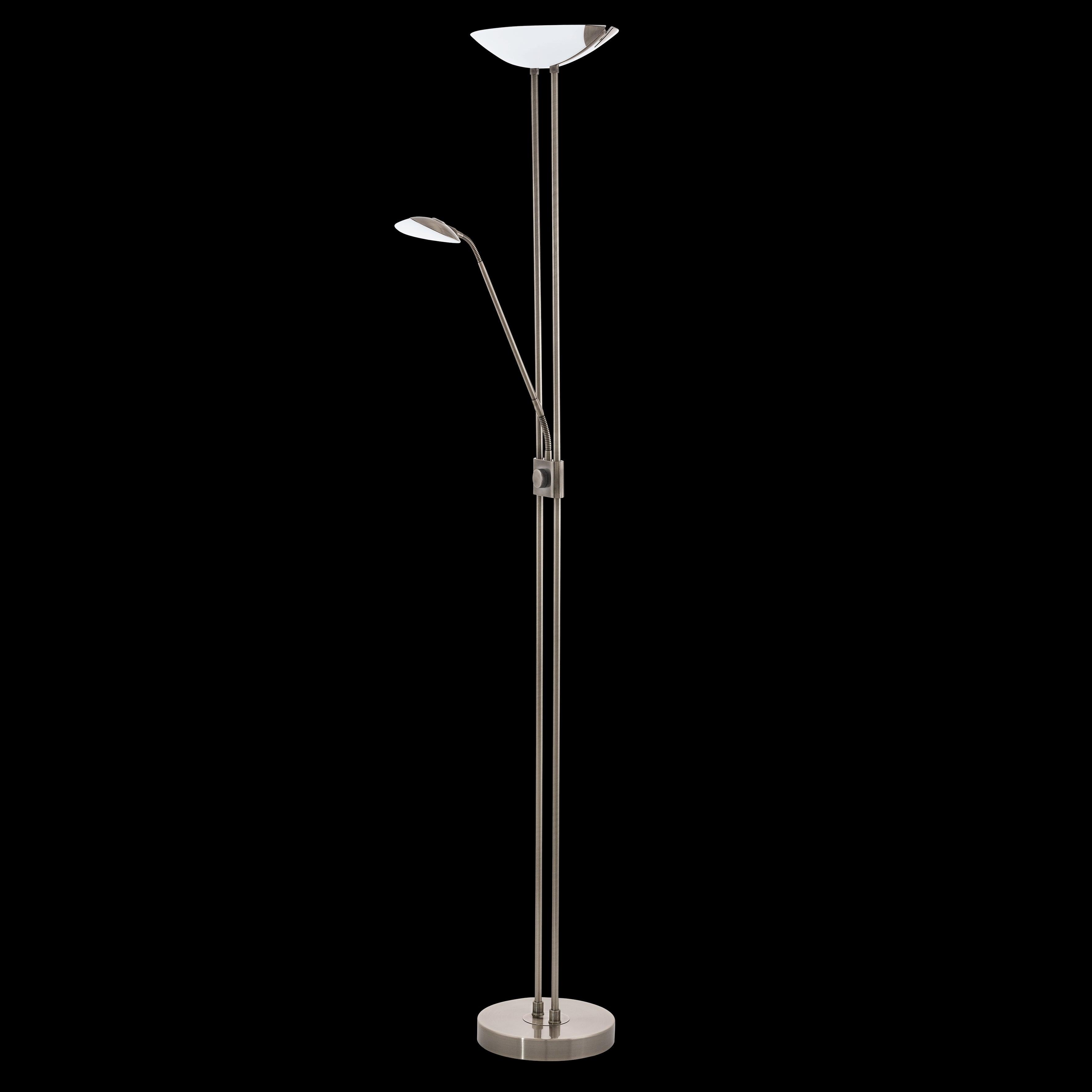 eglo baya led bronze mother child led floor lamp