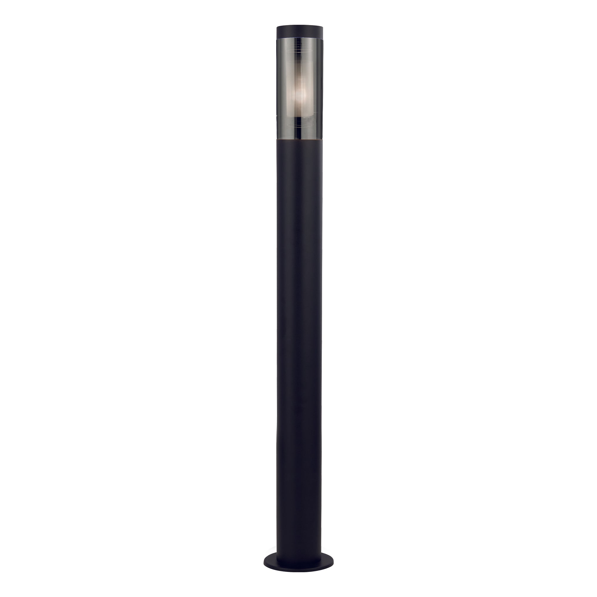 Searchlight Batton Black Outdoor Bollard 90cm