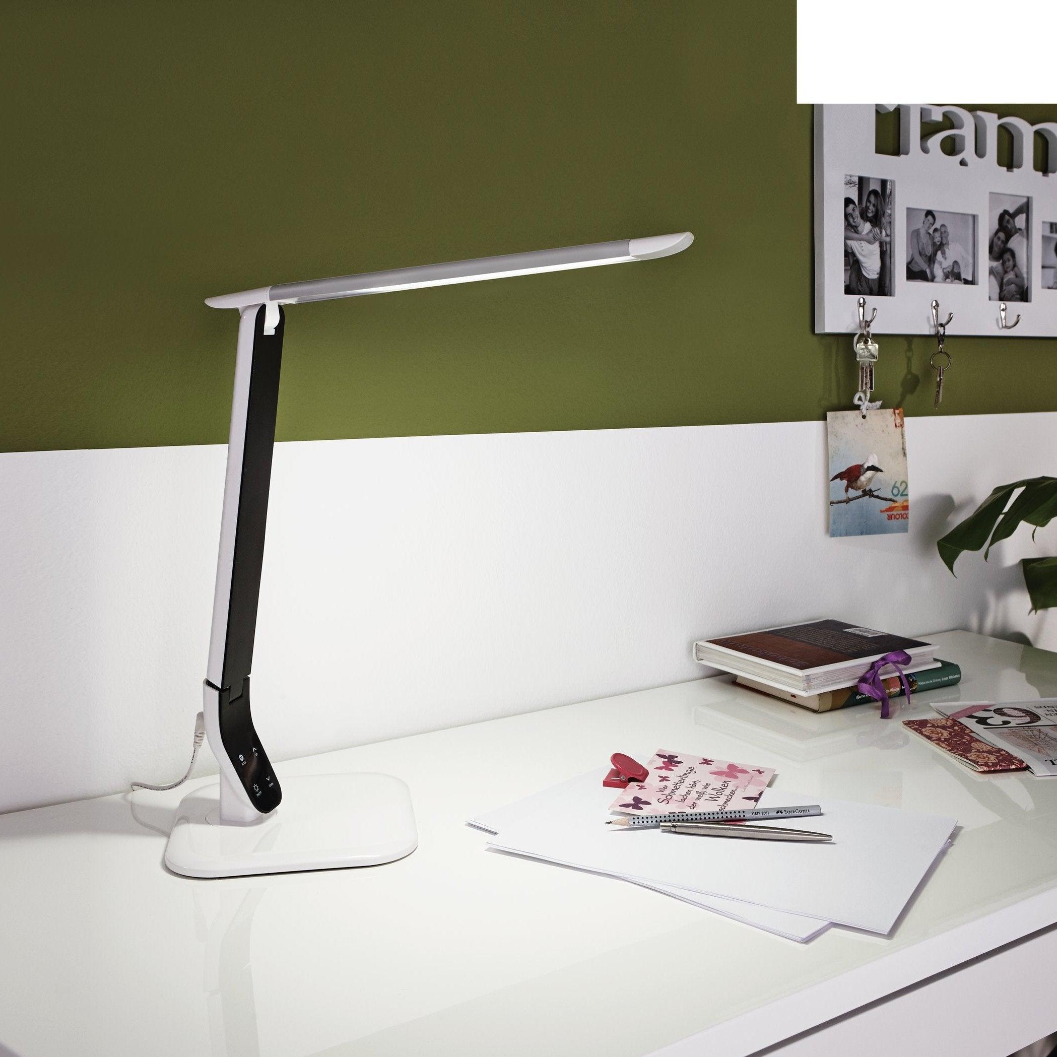 eglo sellano black white led desk lamp Hallway Lighting Close up
