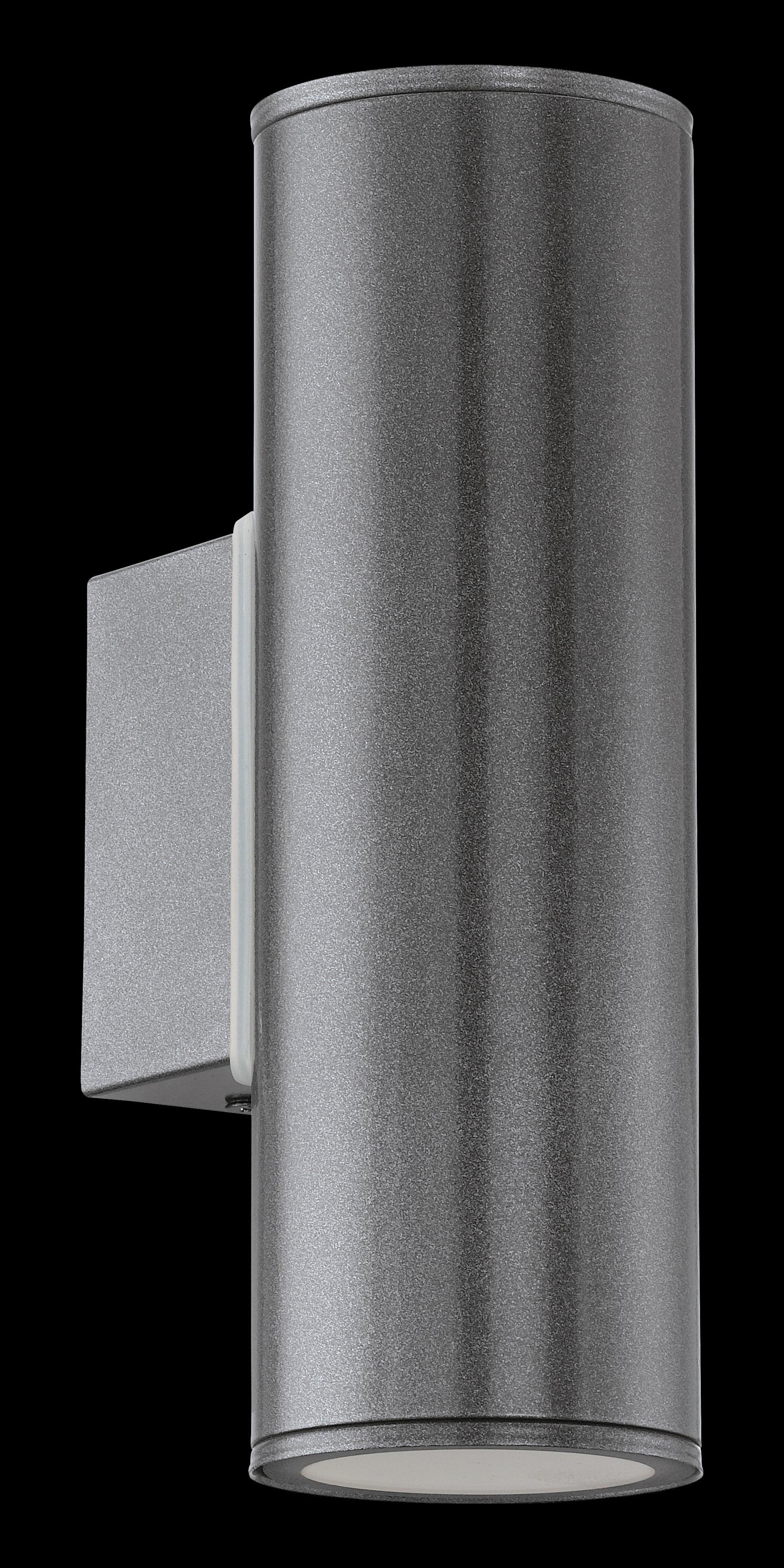 eglo riga grey ip44 up down outdoor wall light Kitchen Lighting Close Up