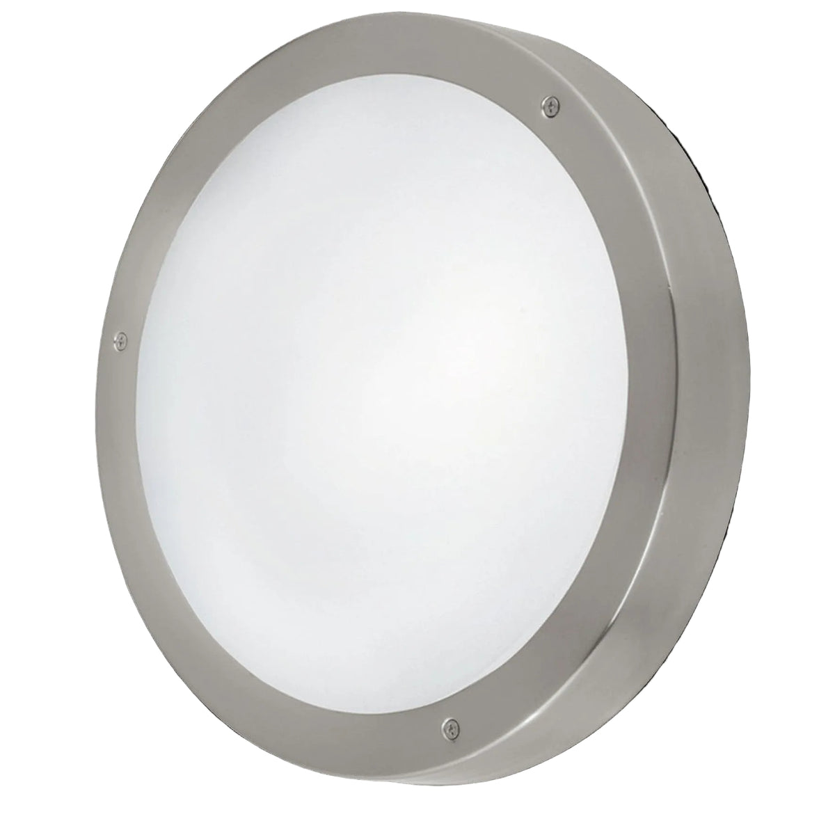 eglo vento 1 stainless steel ip44 outdoor wall light living room close up