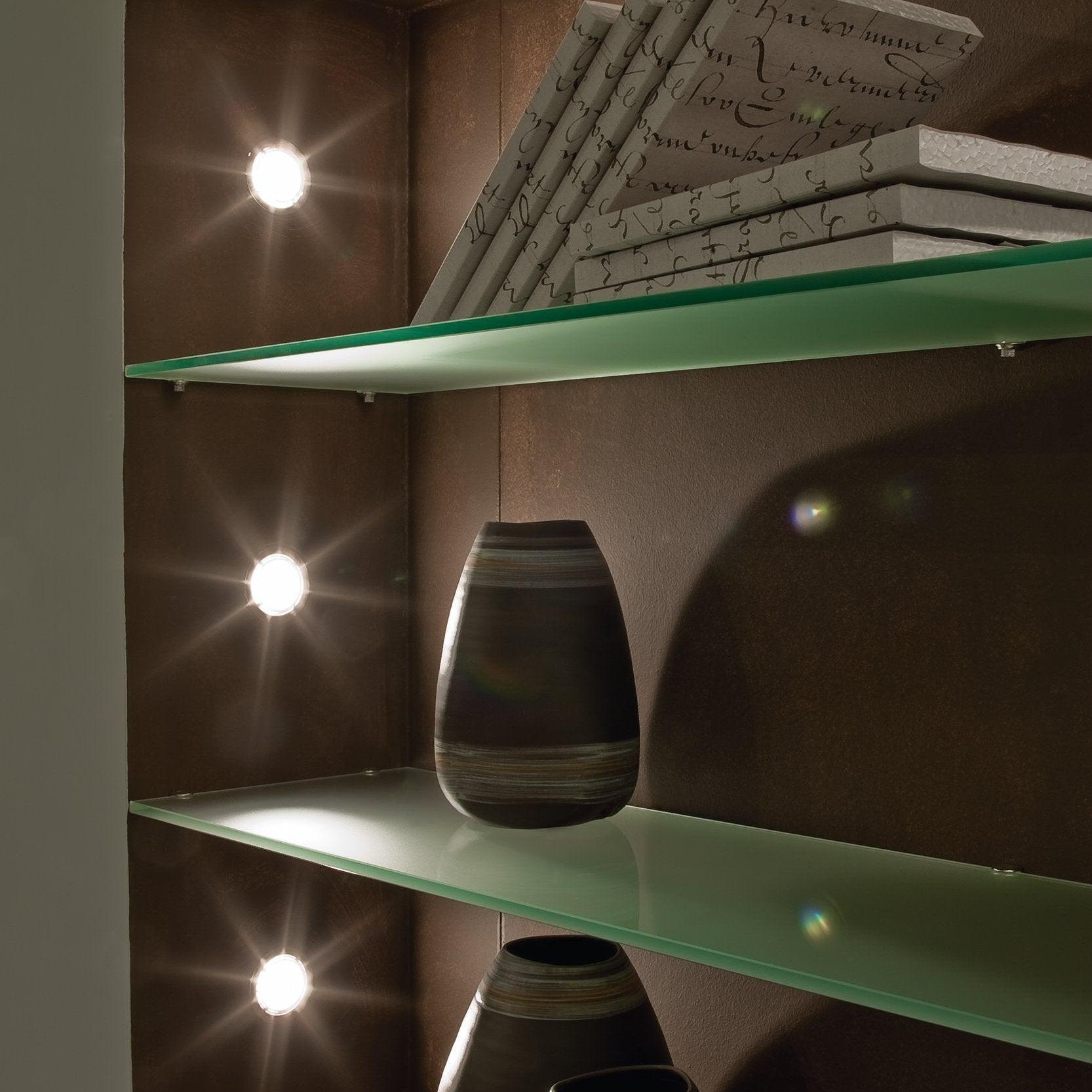 eglo peneto set of 3 white recessed downlights 7 8cm