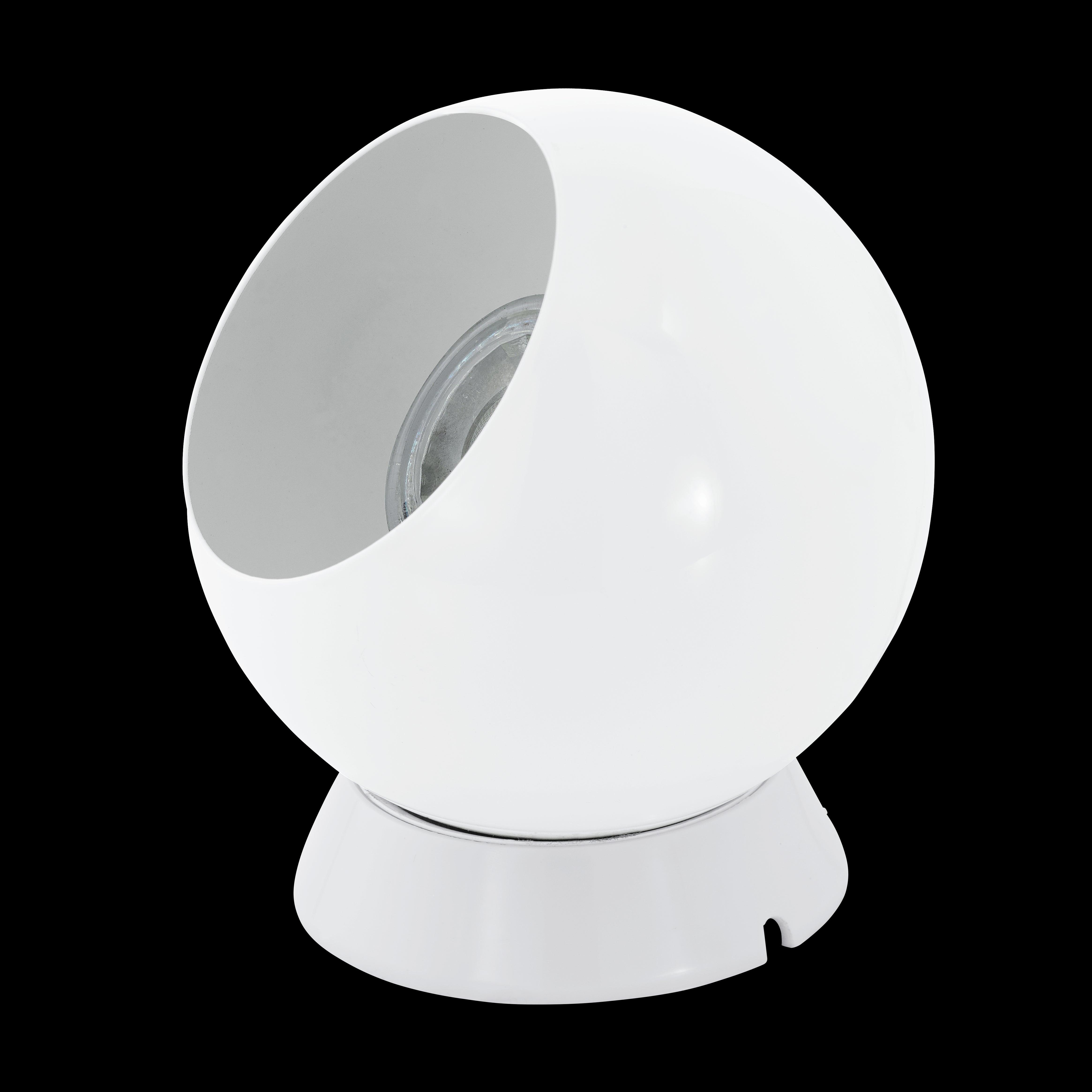 eglo petto 1 white spherical table lamp kitchen lighting