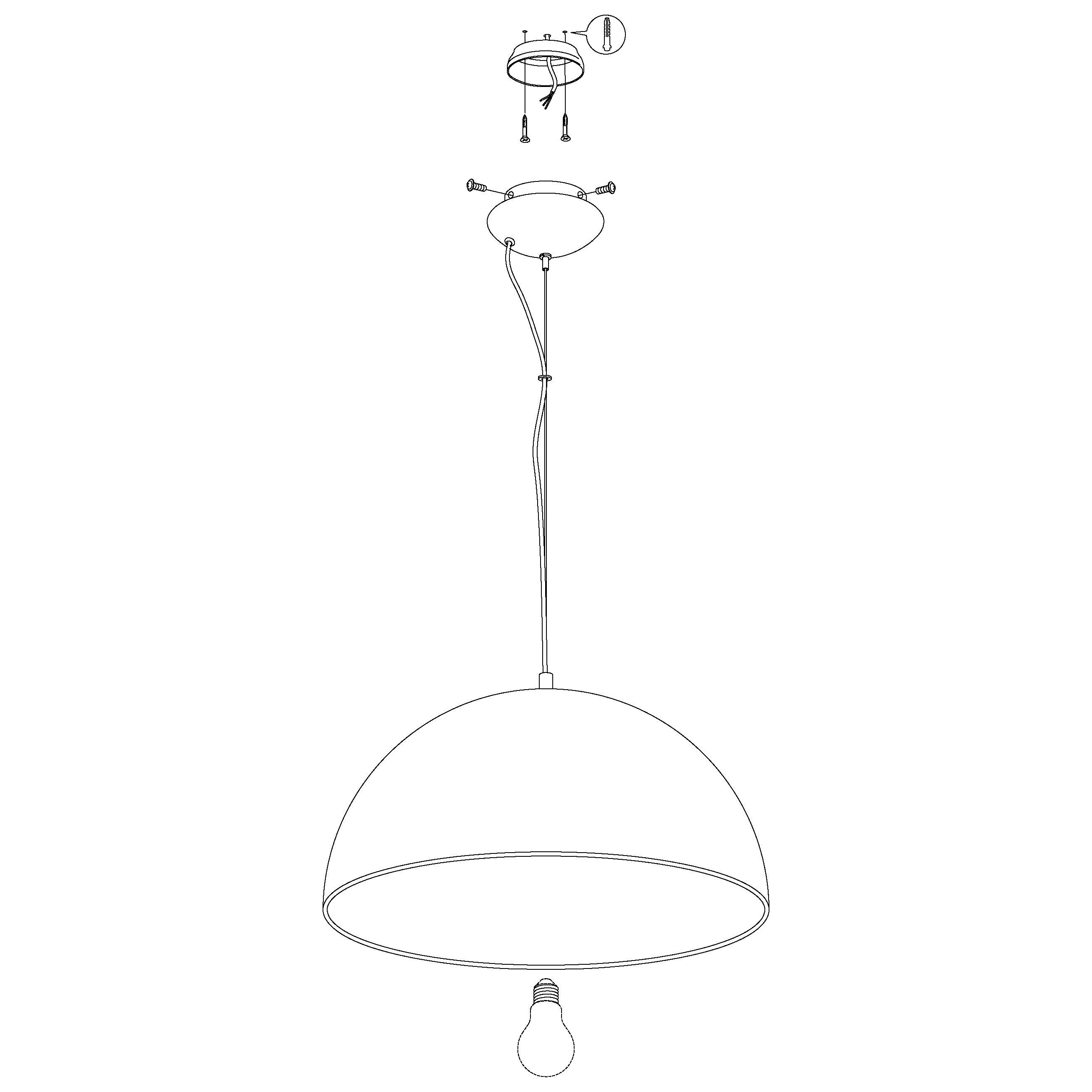 eglo gaetano 1 round black gold ceiling pendant 53cm hallway lighting