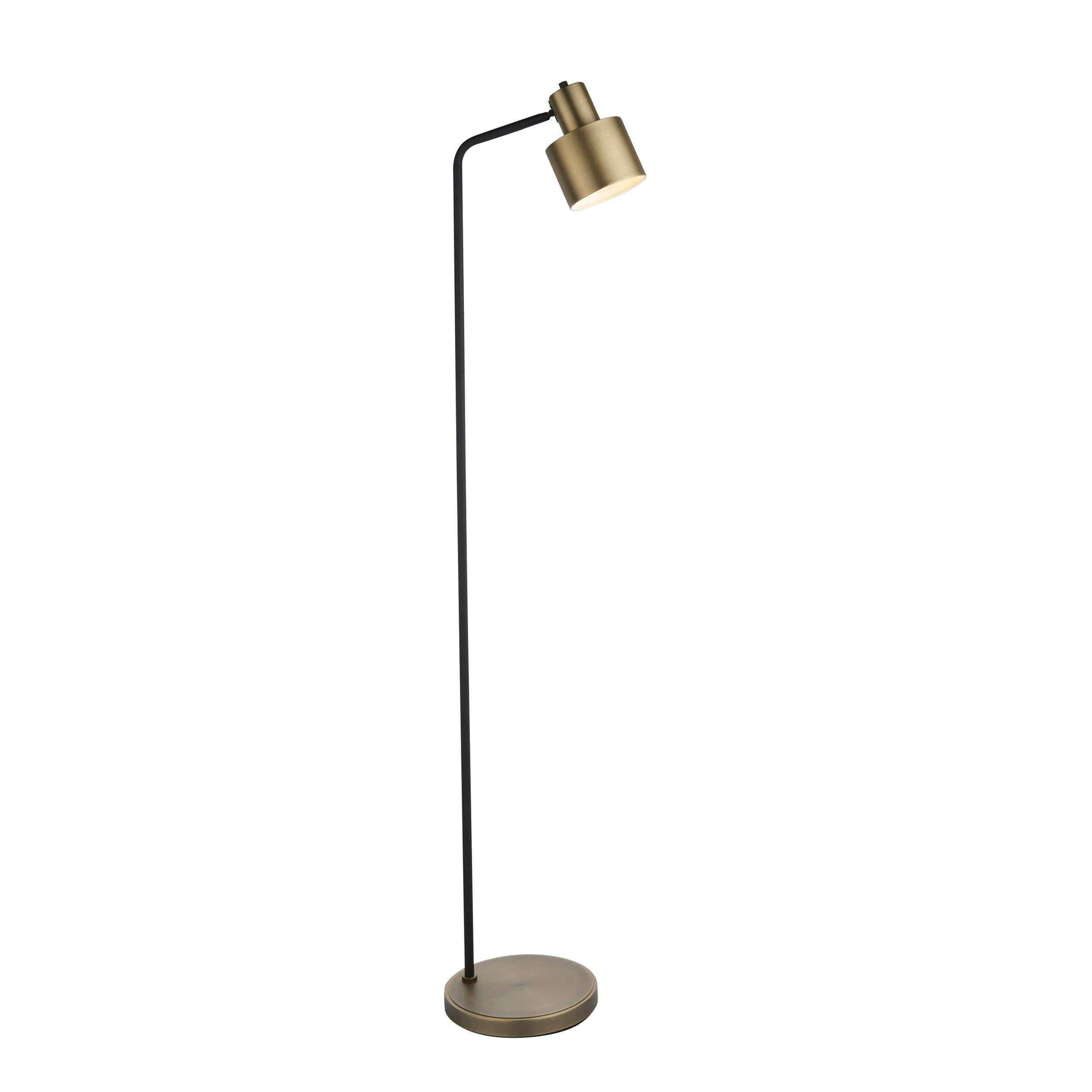 Mayfield Modern Brass Floor Lamp-damaged-item
