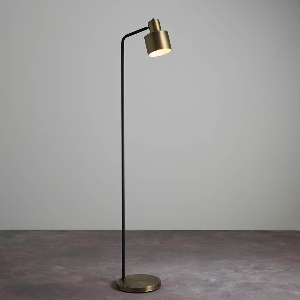 Mayfield Modern Brass Floor Lamp-damaged-item